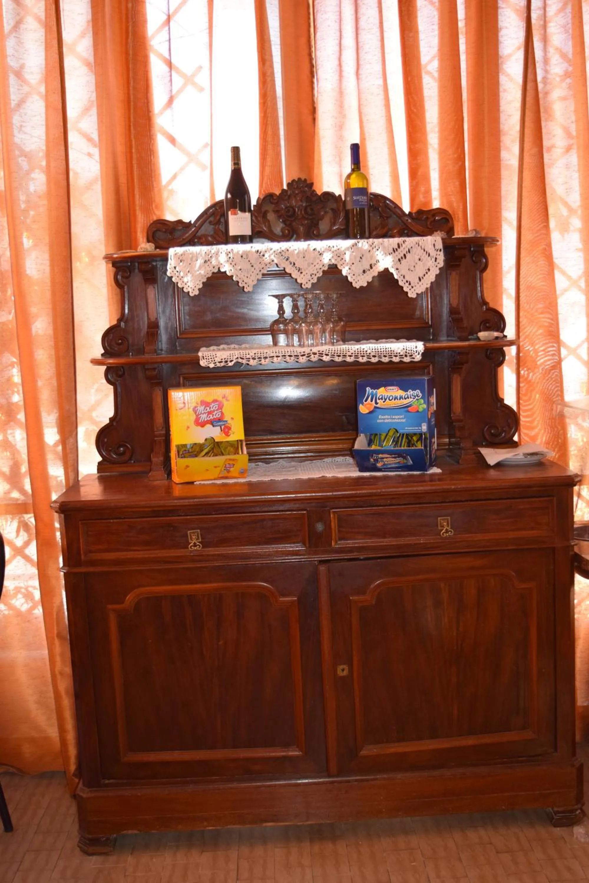 Decorative detail in Hotel Ottavia