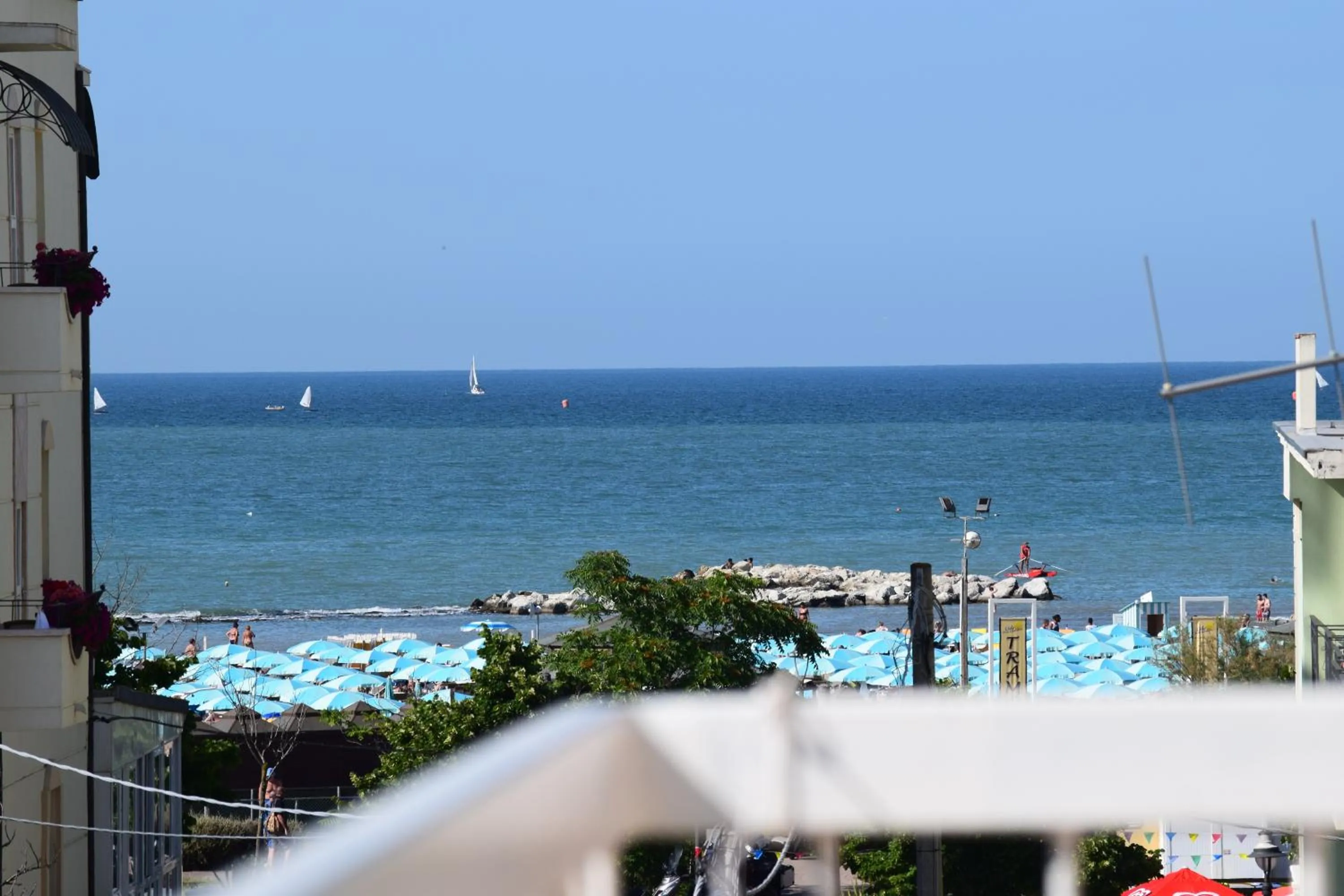 Balcony/Terrace in Hotel Ottavia
