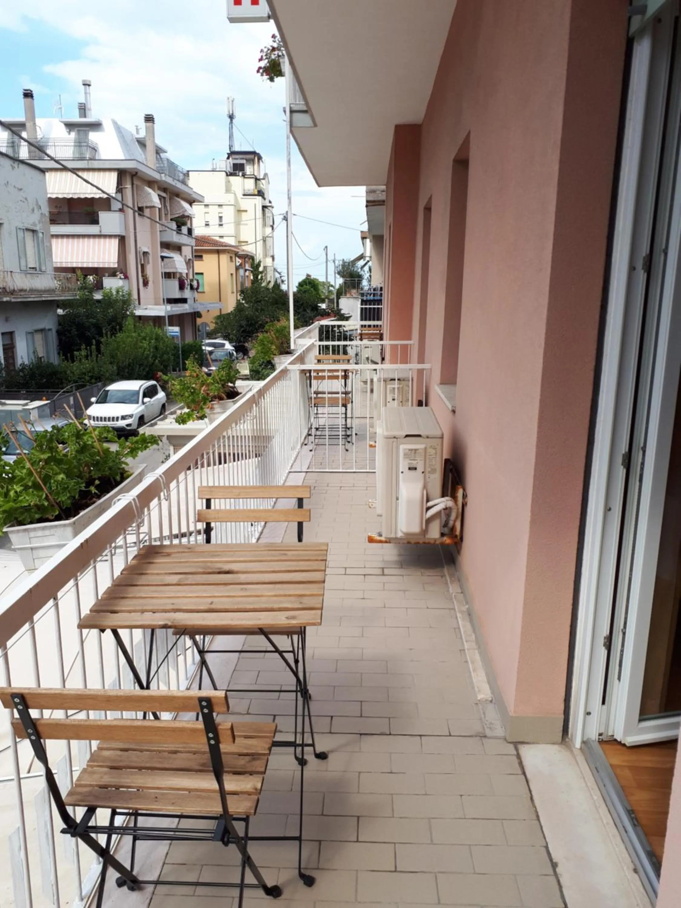 Balcony/Terrace in Hotel Ottavia