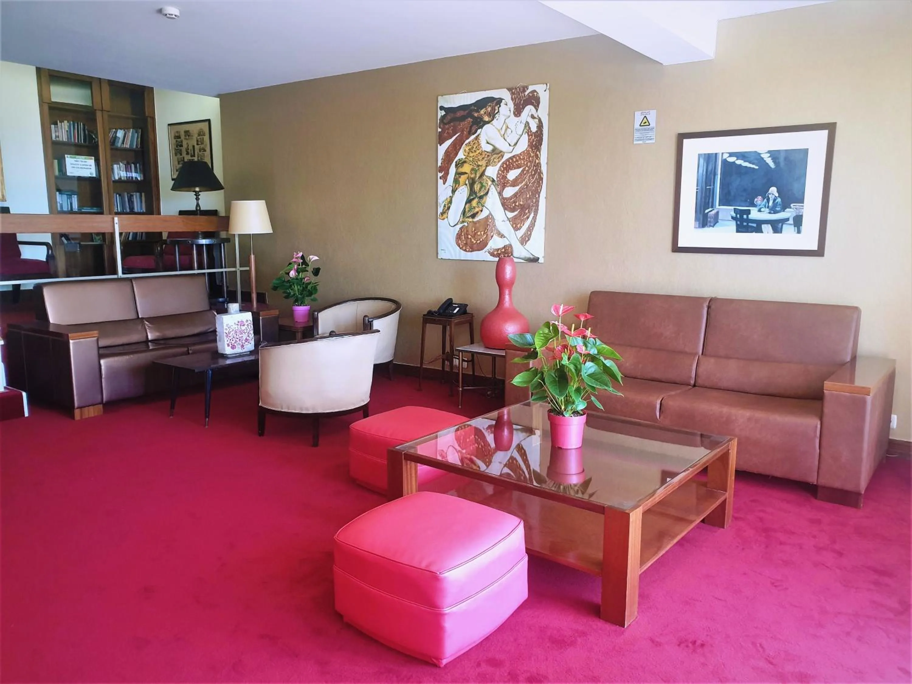 Communal lounge/ TV room in Hotel Catedral