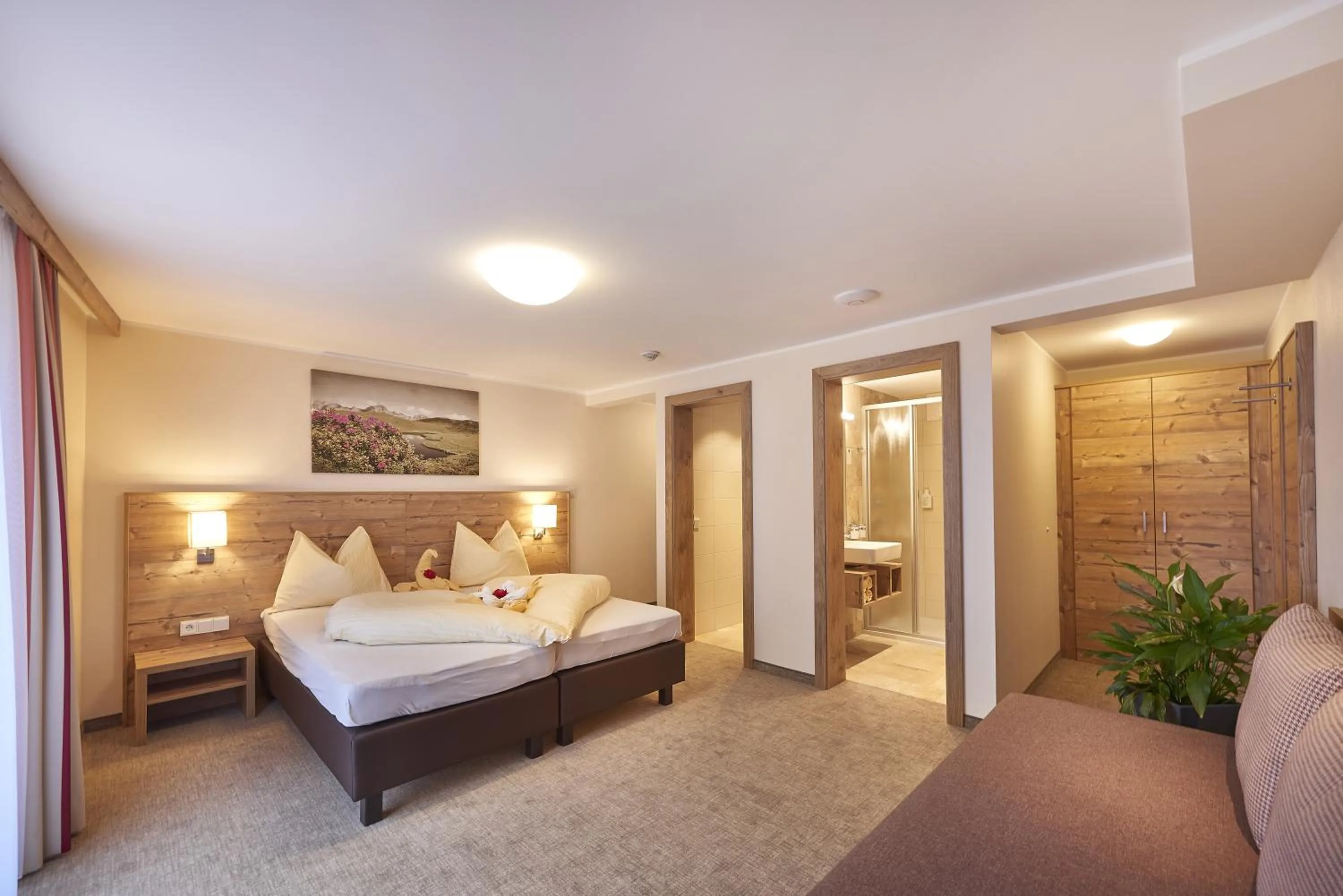 Bedroom, Bed in Pension Gabi