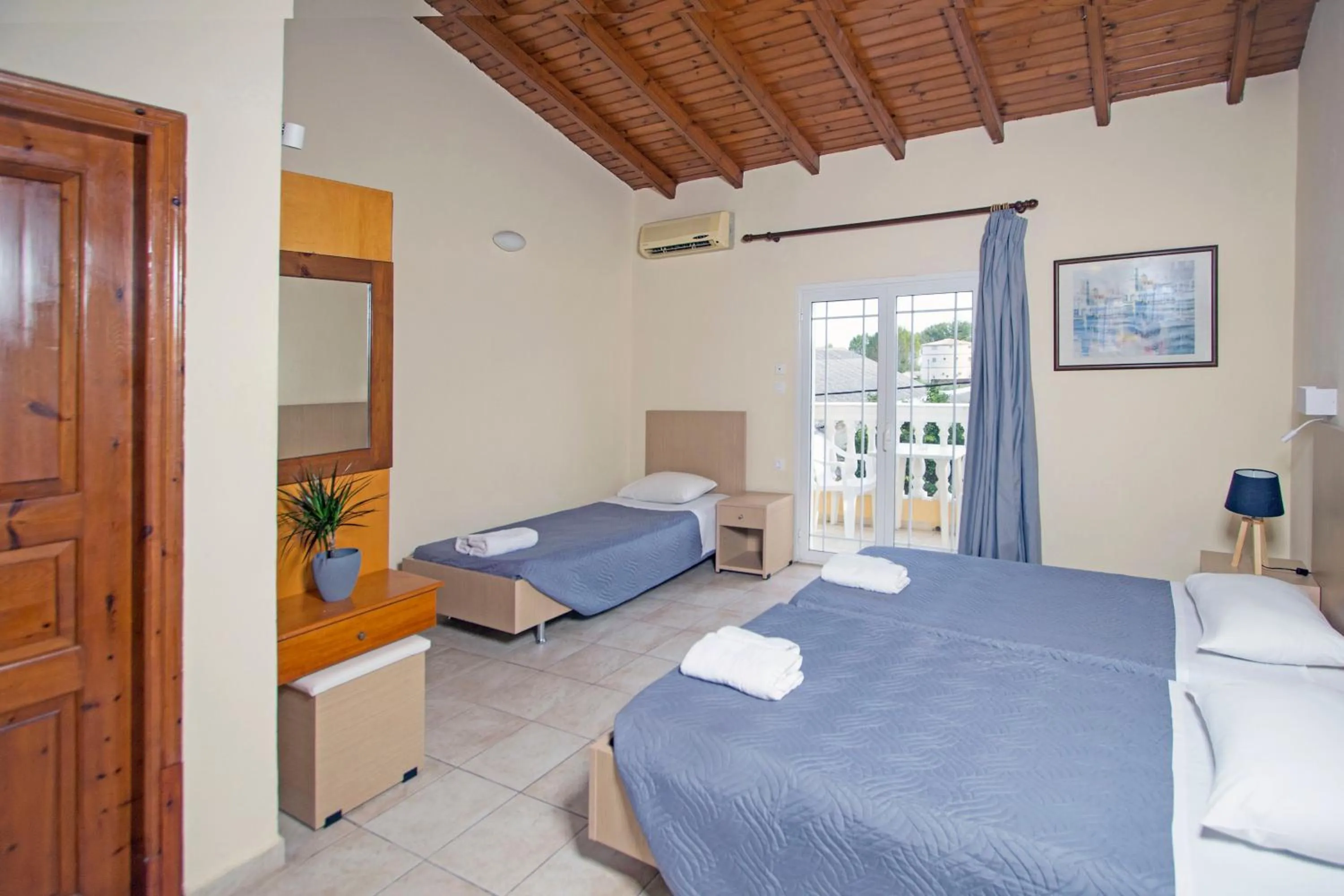 Bed in Trabukos Beach Complex