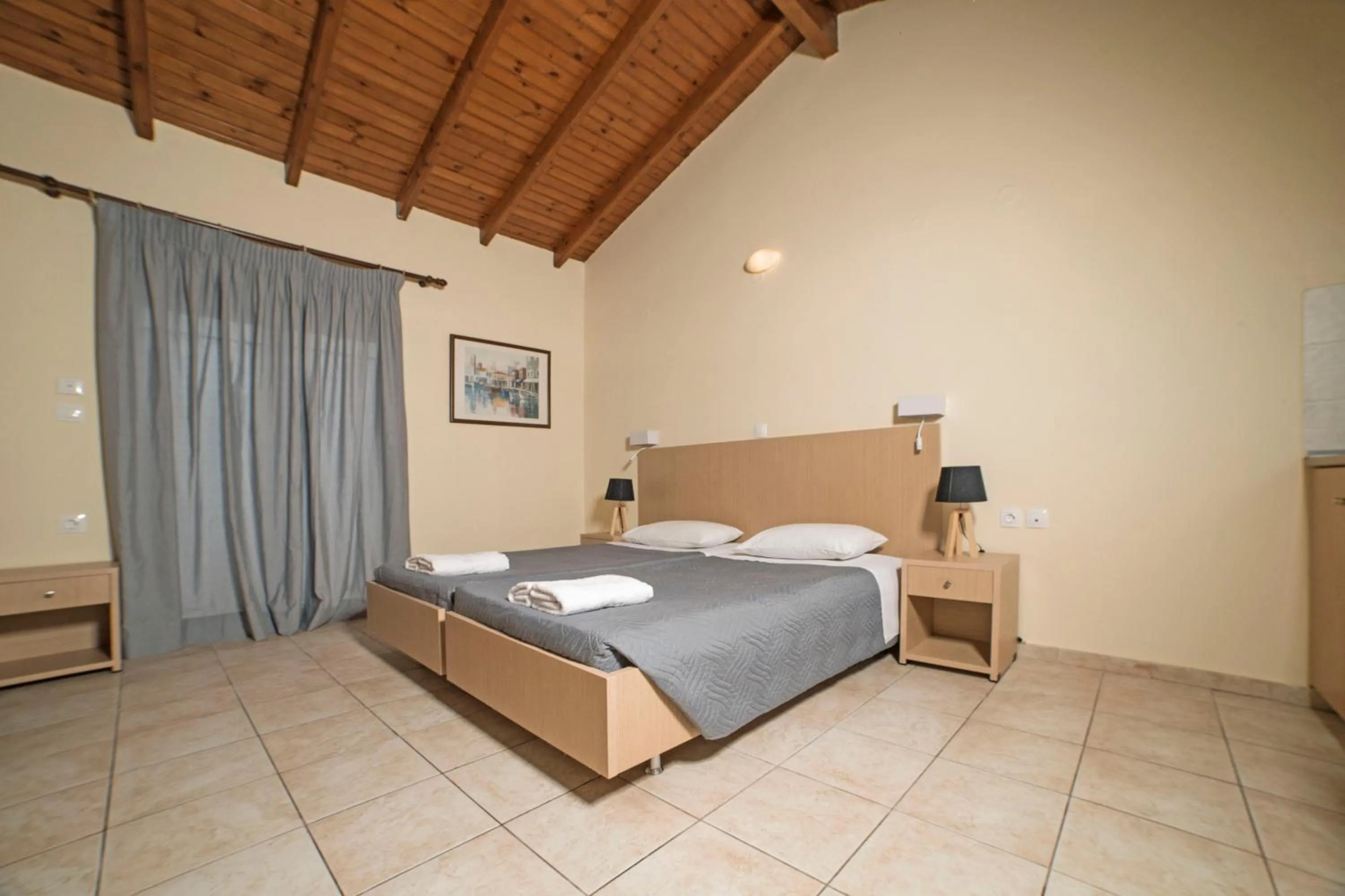 Bed in Trabukos Beach Complex