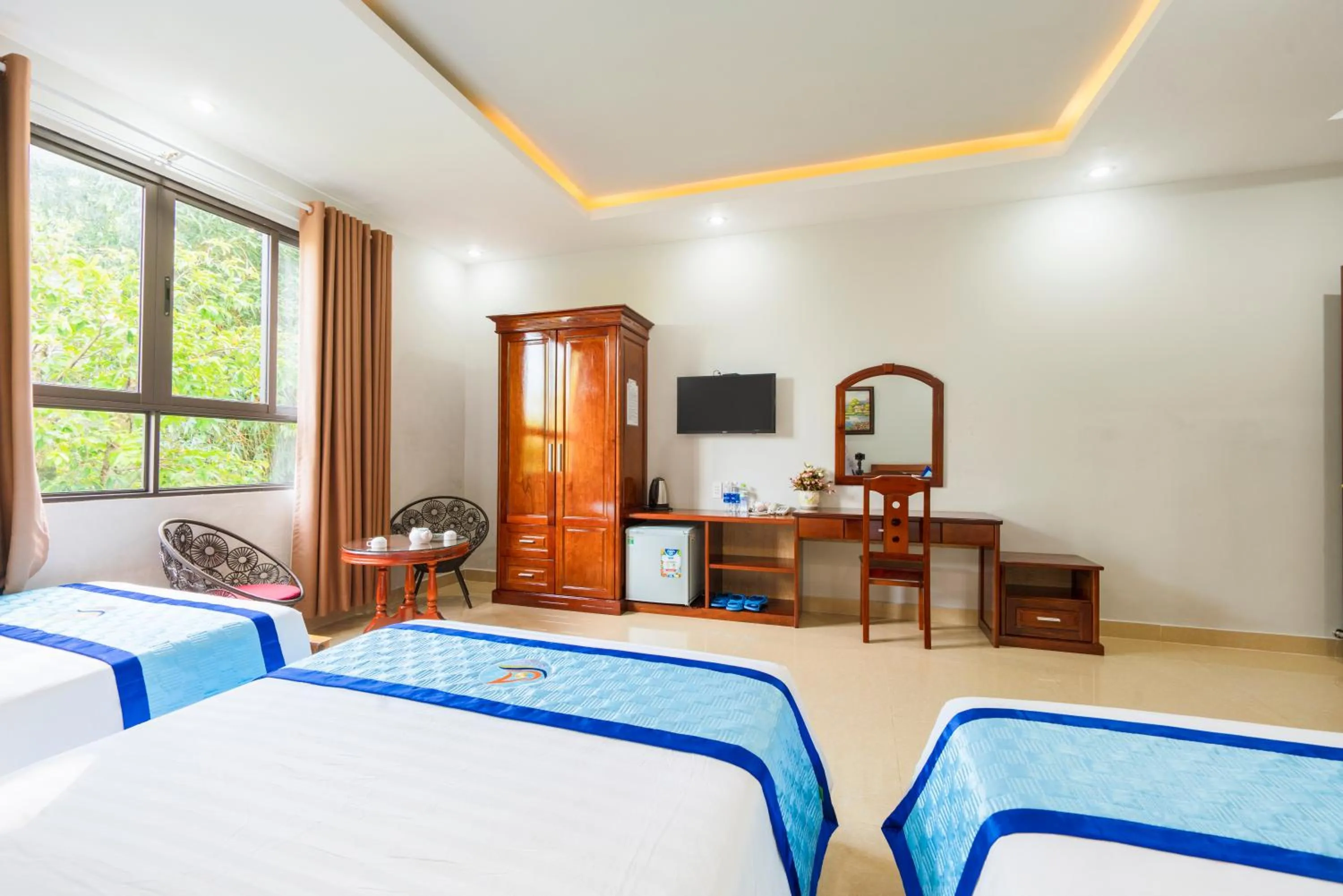 Bed in Quynh Mai Resort