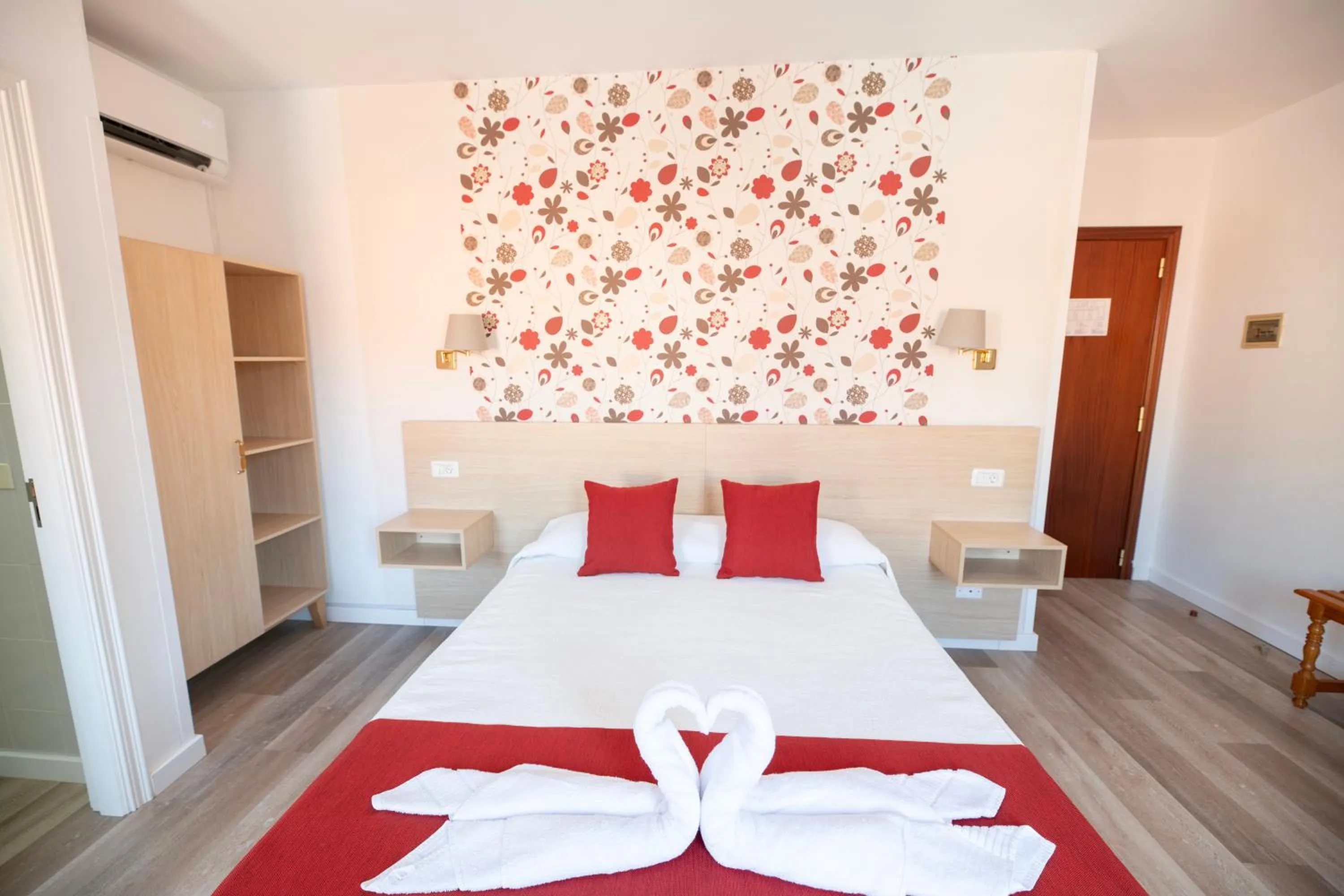 Bed in Hotel Apartamentos Villa Gomera