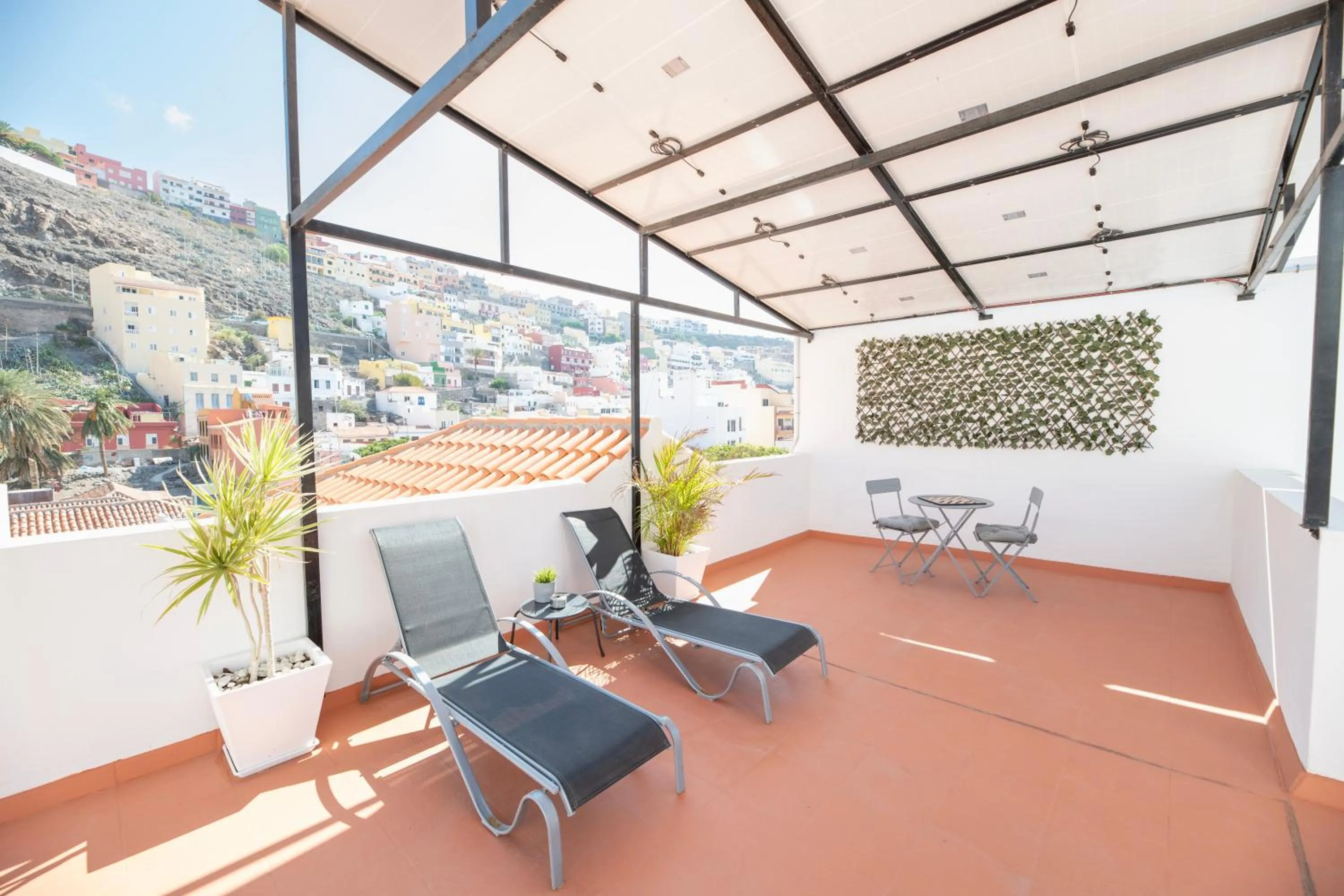 Solarium in Hotel Apartamentos Villa Gomera