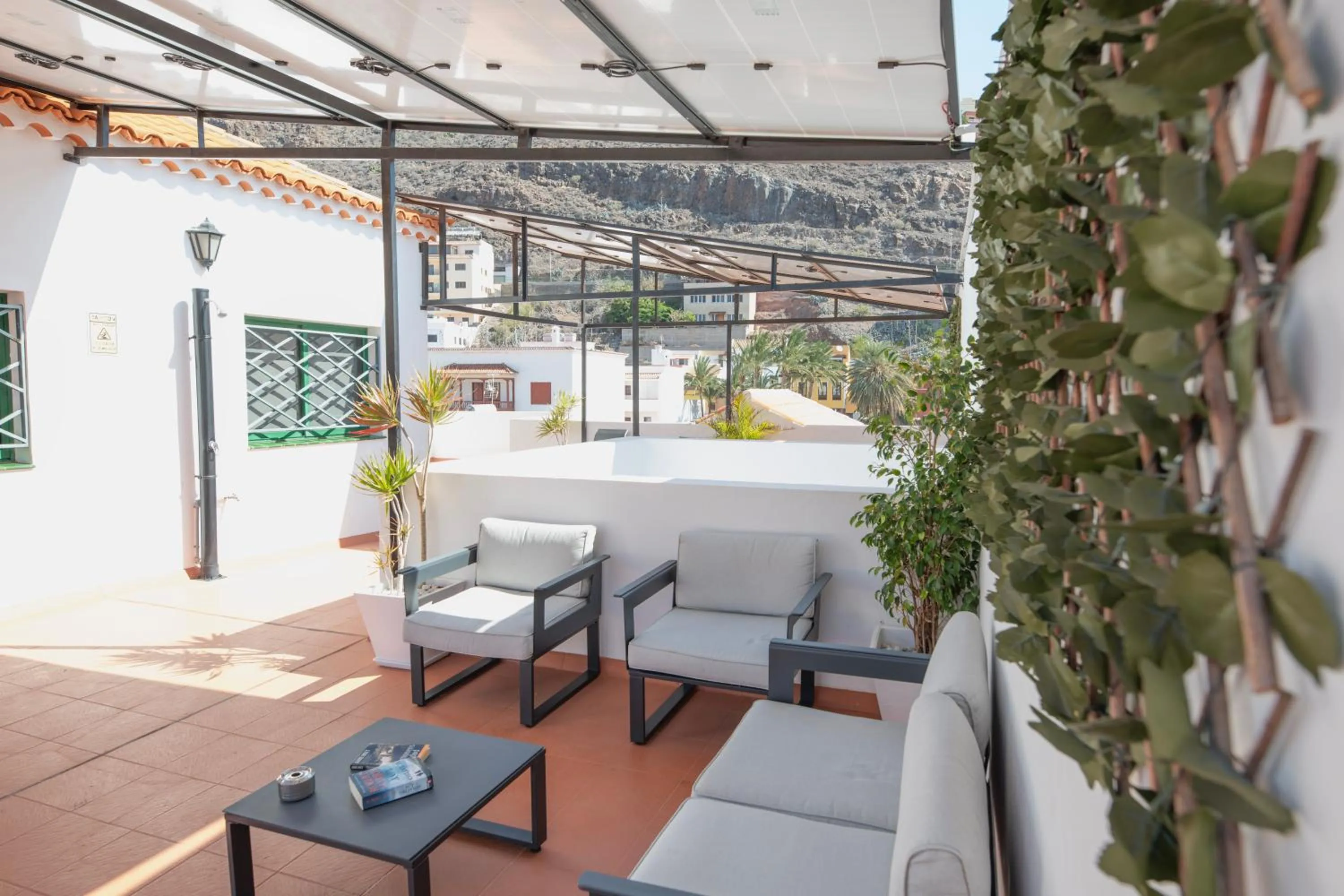 Solarium in Hotel Apartamentos Villa Gomera