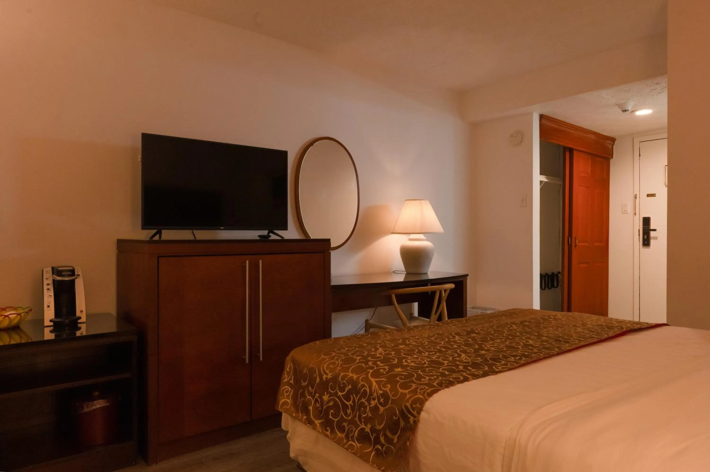 Bed in Hotel Cowansville