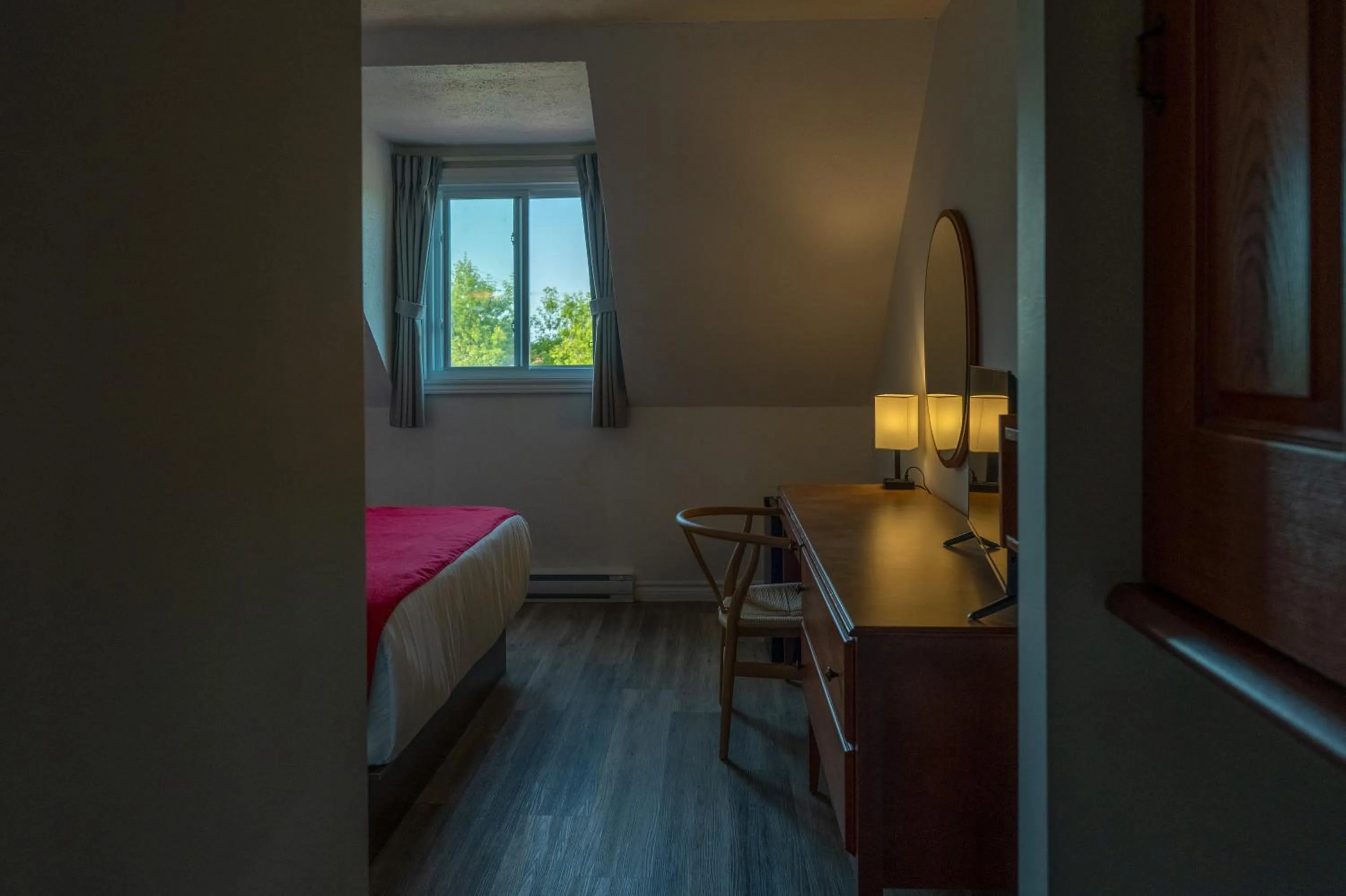 Bed in Hotel Cowansville