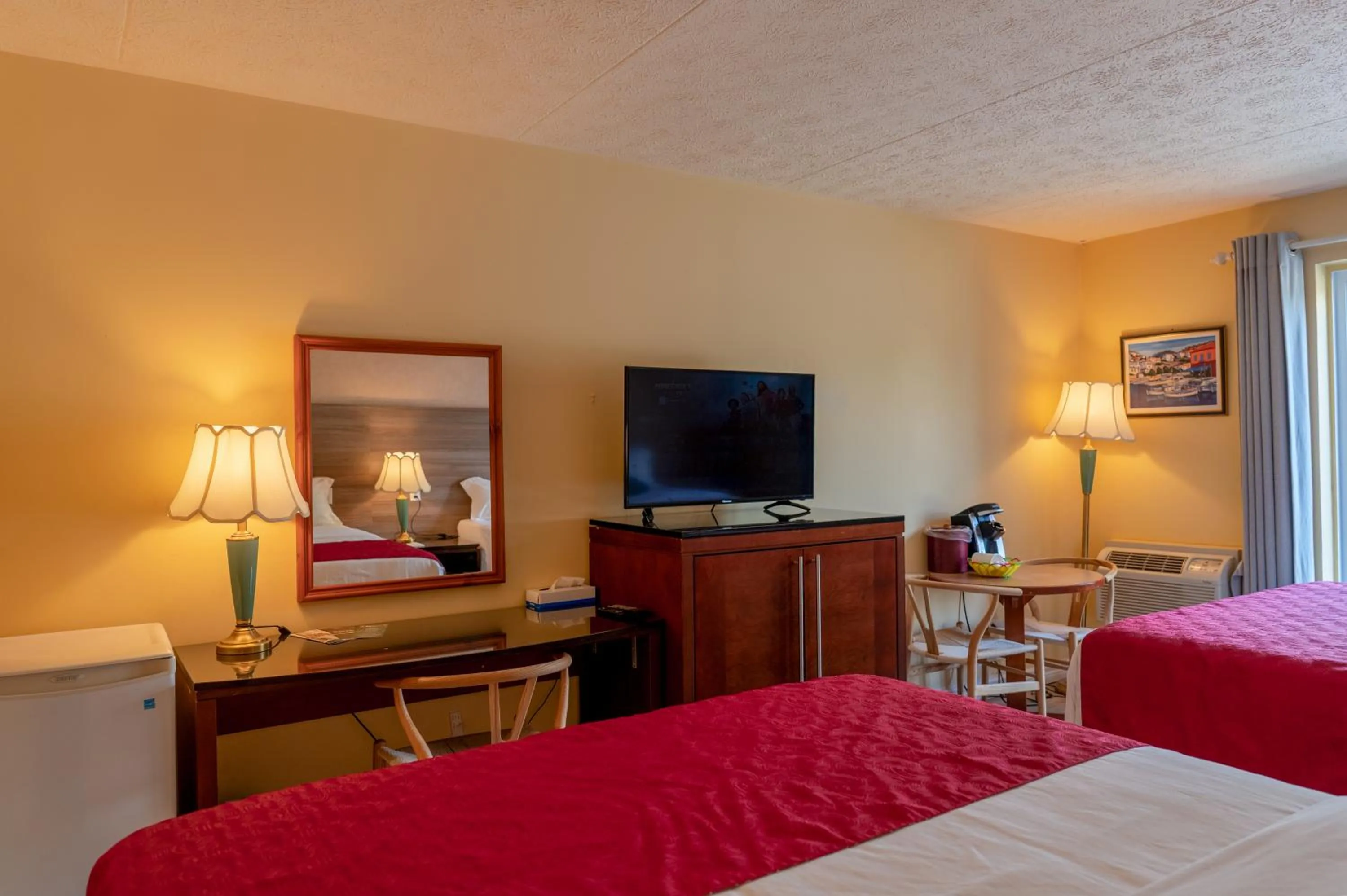 Bed in Hotel Cowansville