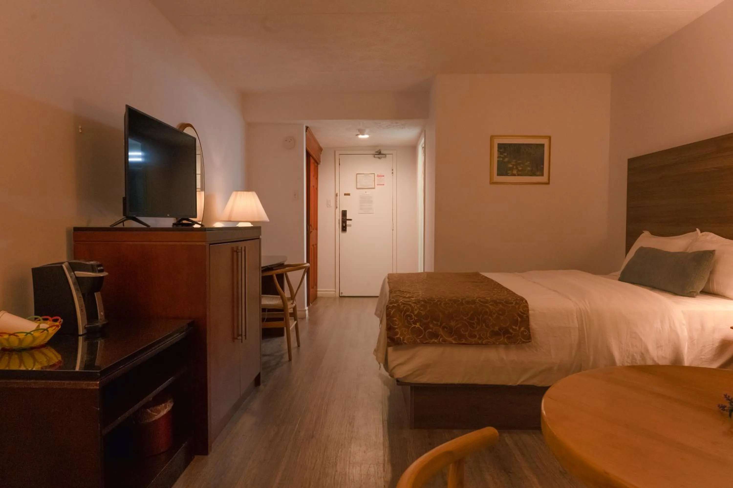 Bed in Hotel Cowansville