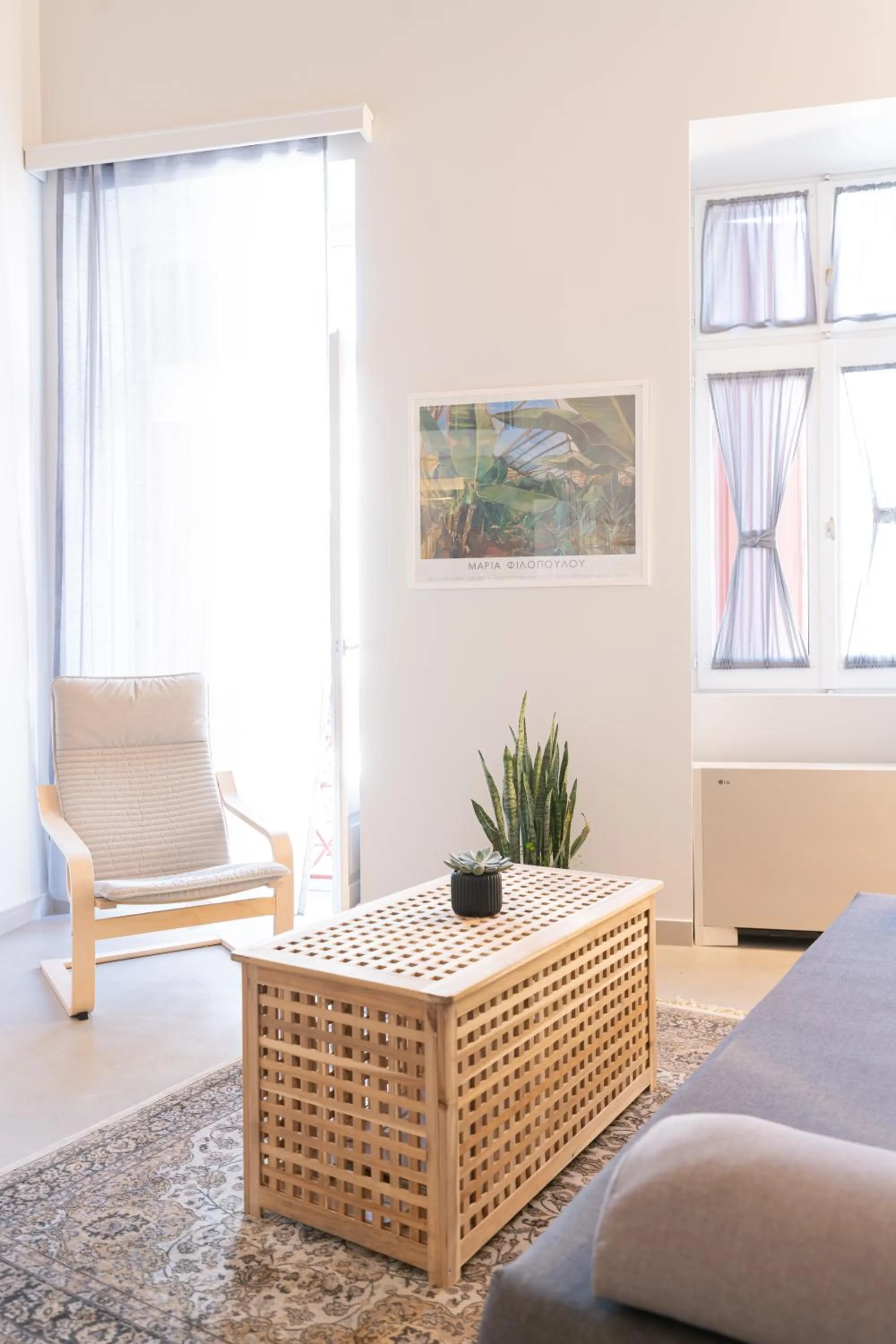 Living room in Ether Loft Suites