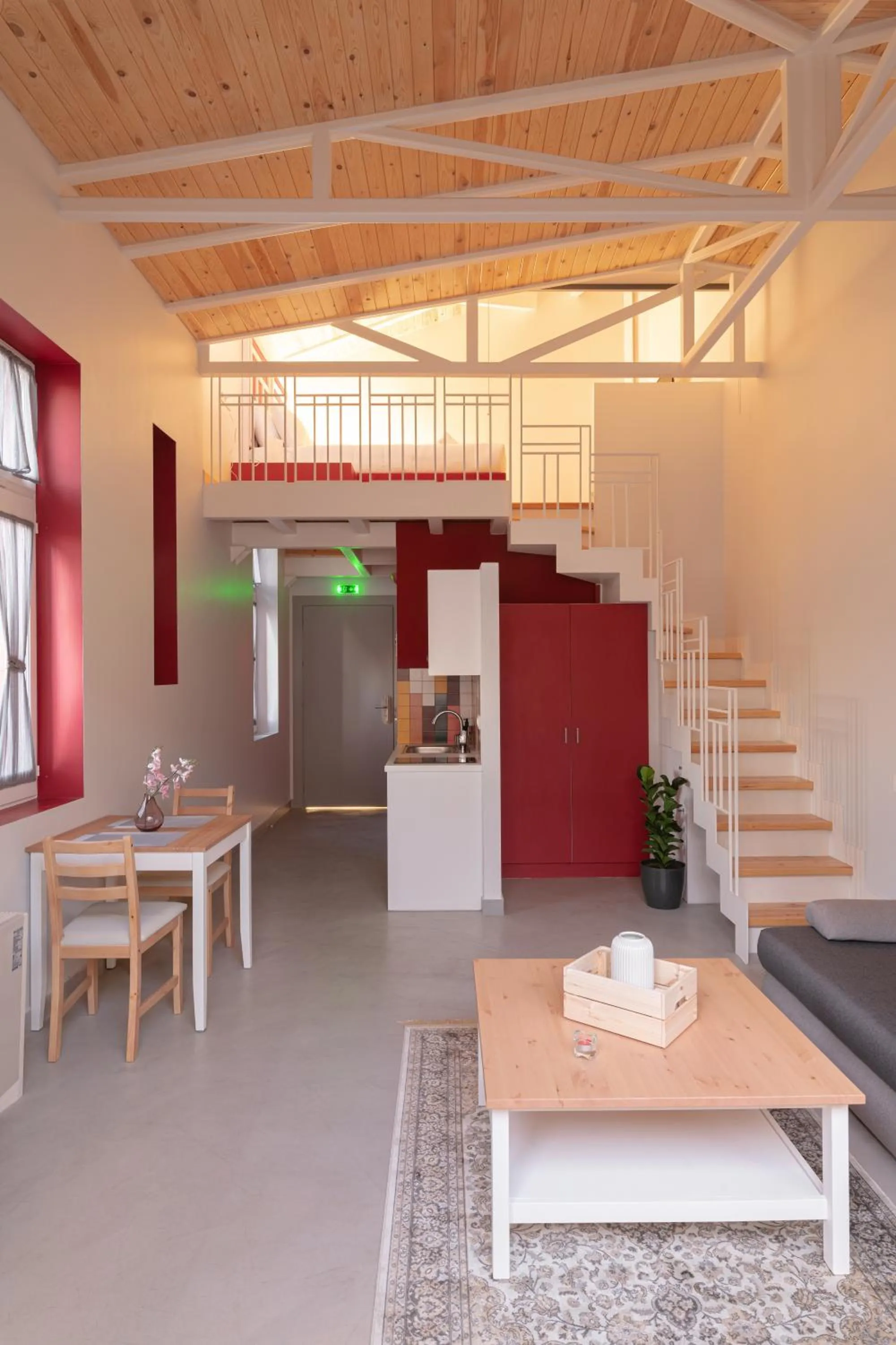 Living room in Ether Loft Suites