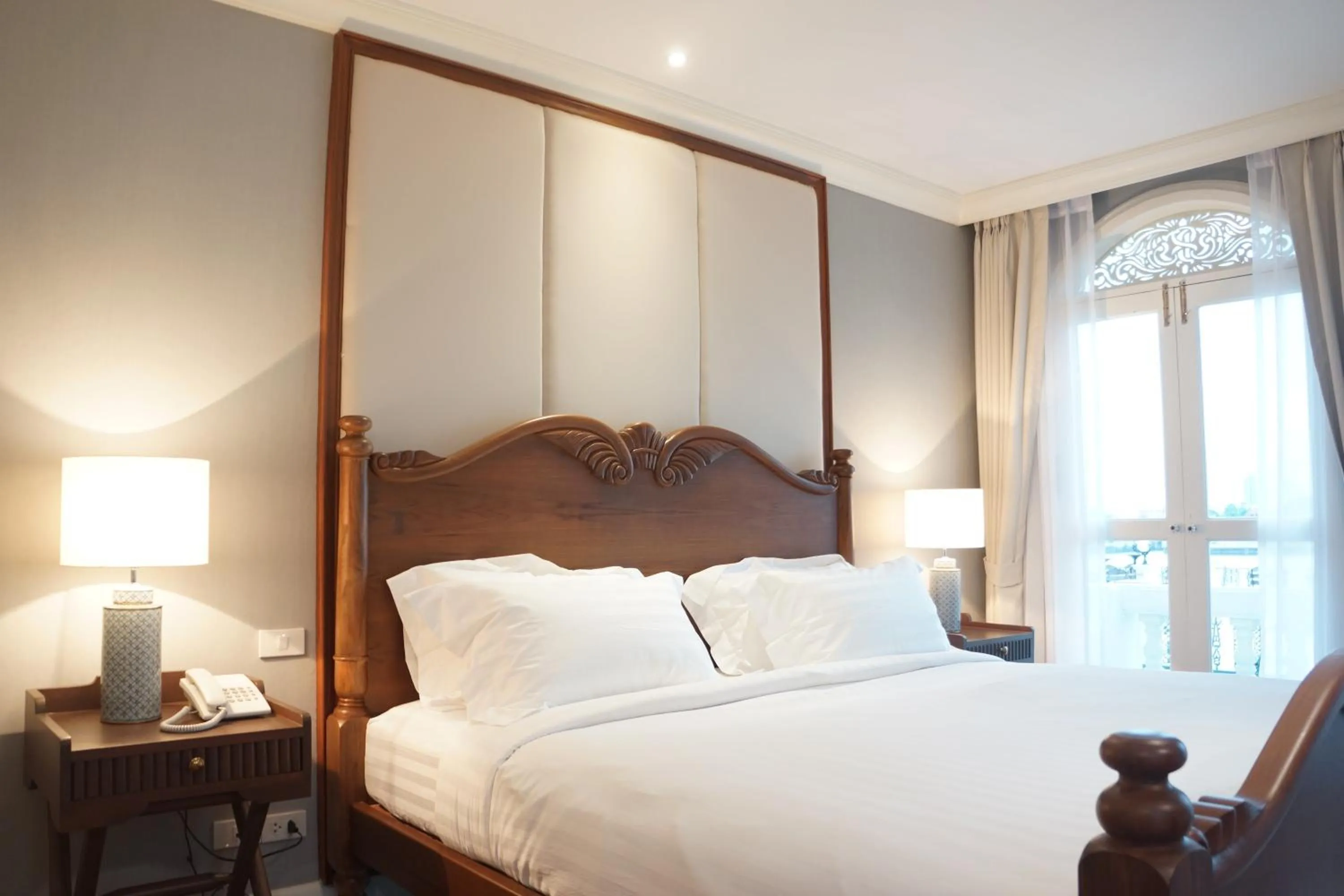 Bed in Hiranyakul House Riverside