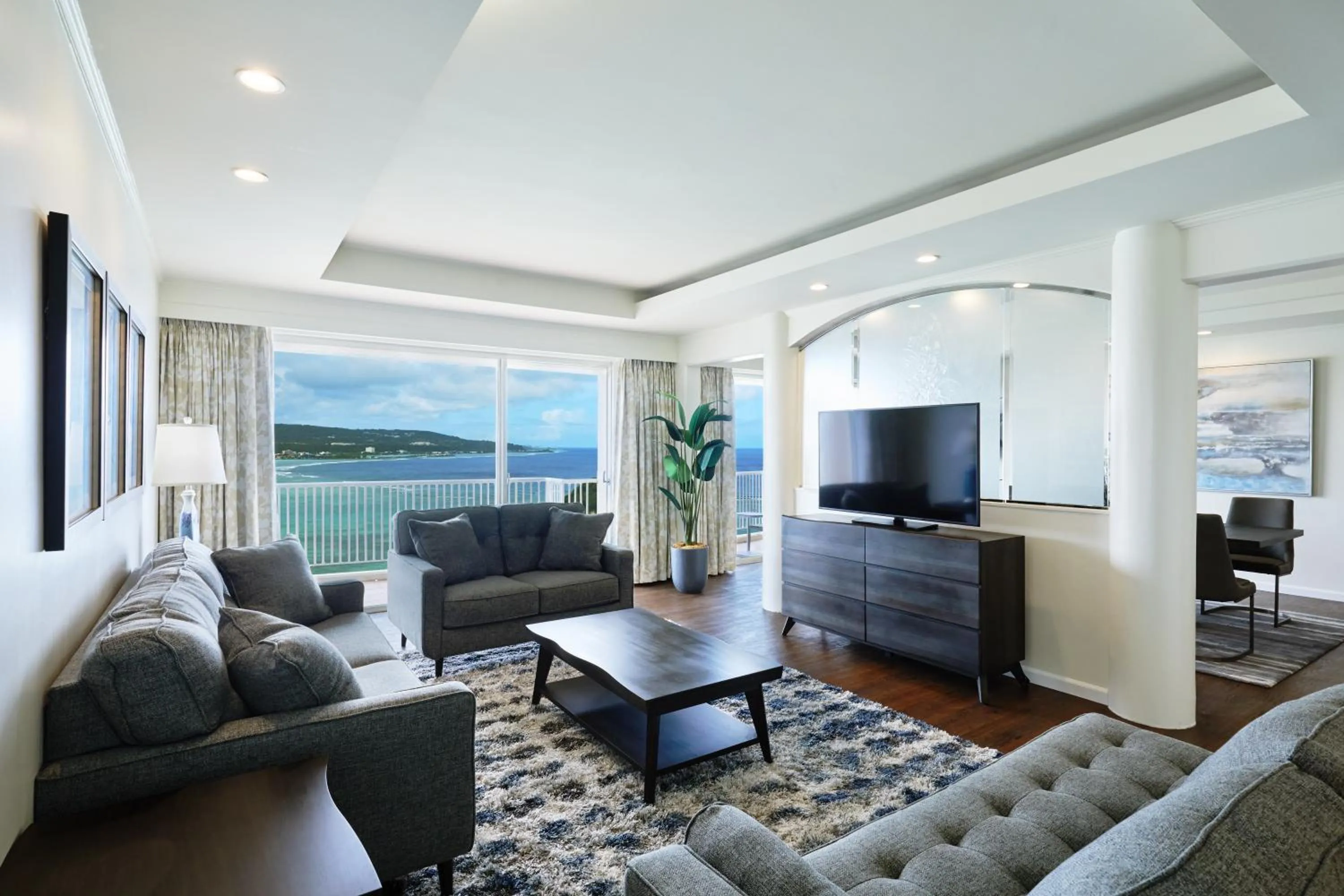 Living room in Hoshino Resorts RISONARE Guam