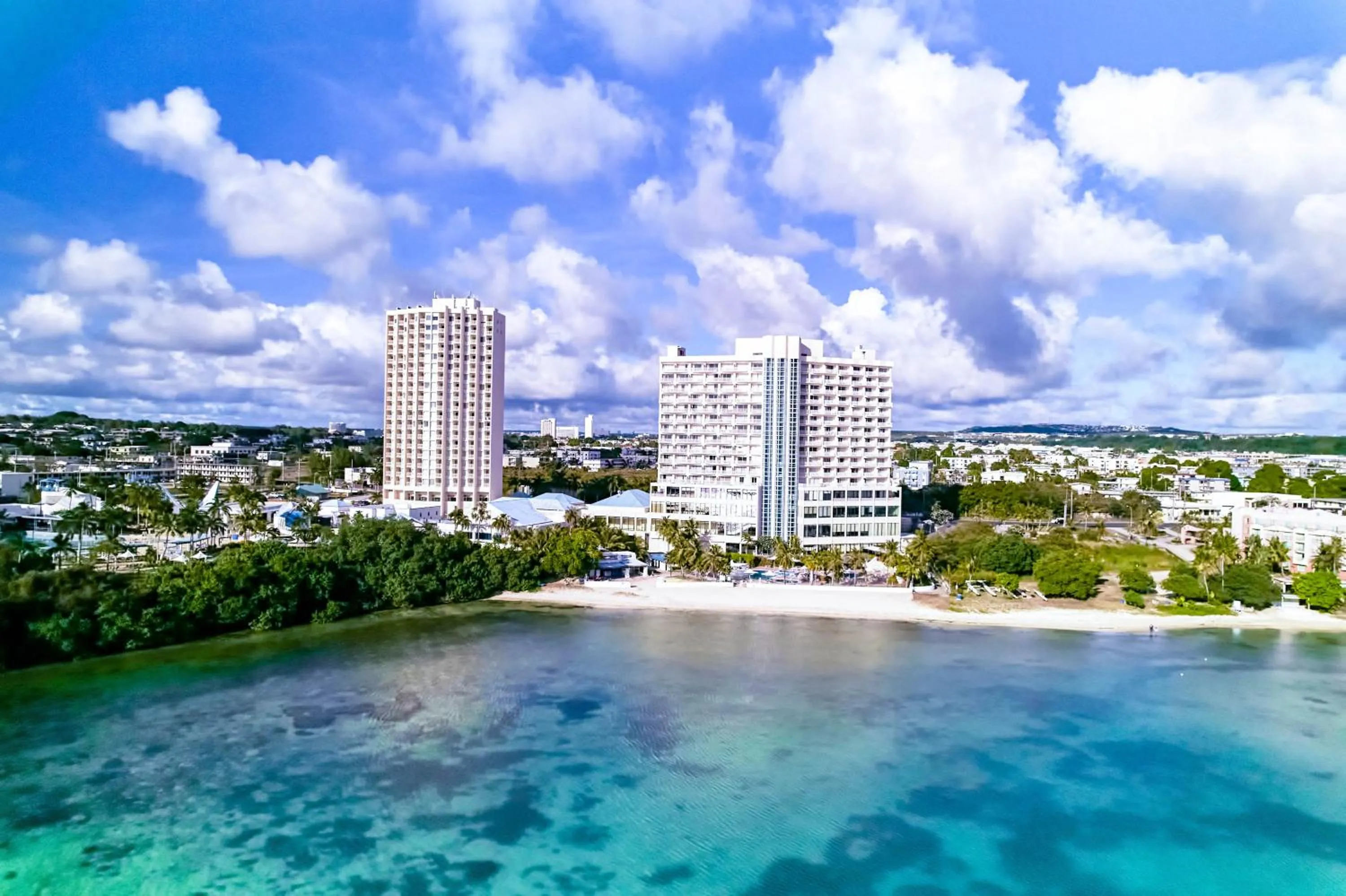 Property building in Hoshino Resorts RISONARE Guam