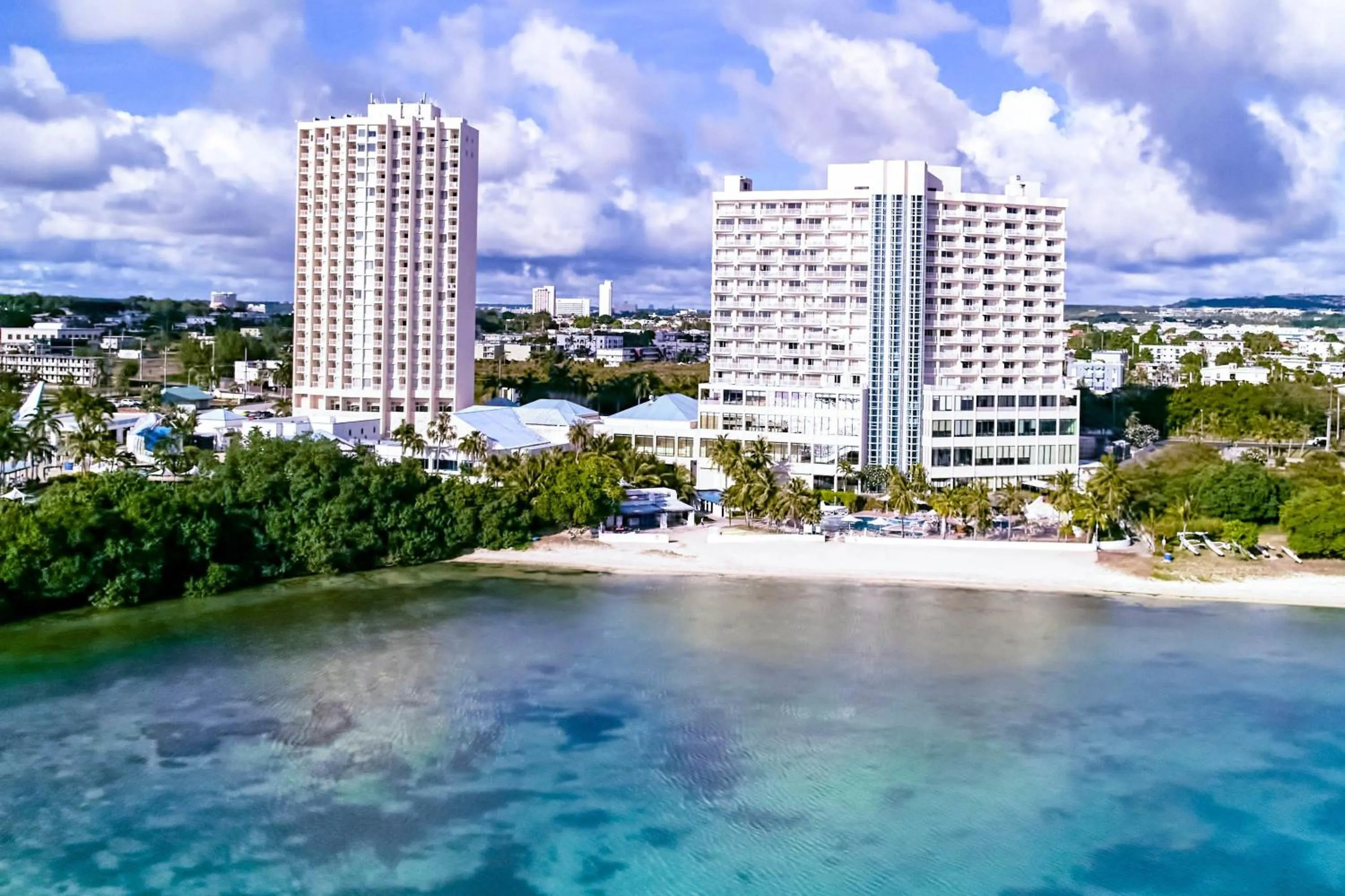 Property building in Hoshino Resorts RISONARE Guam
