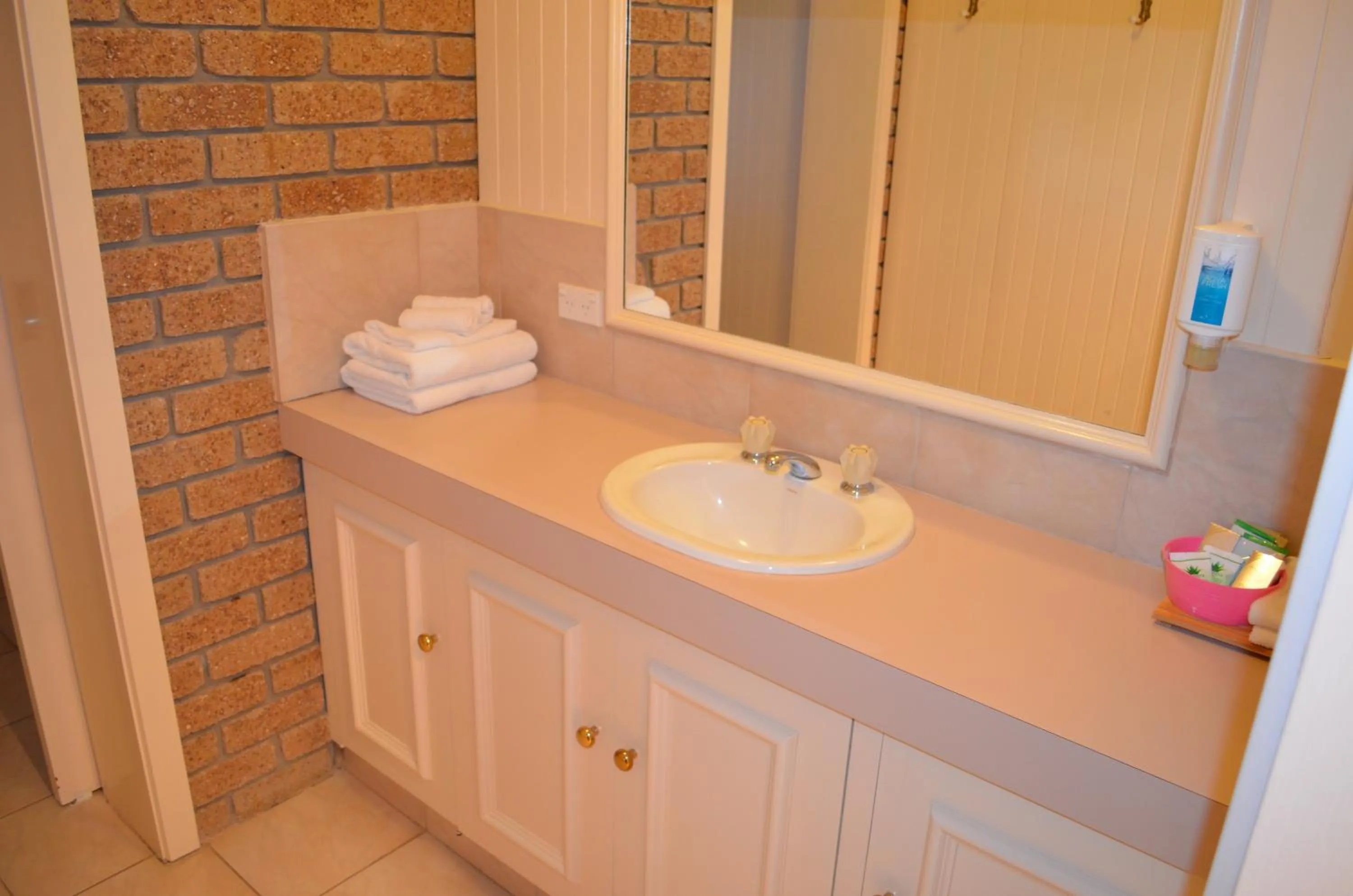 Bathroom in Mountain View Motor Inn & Holiday Lodges