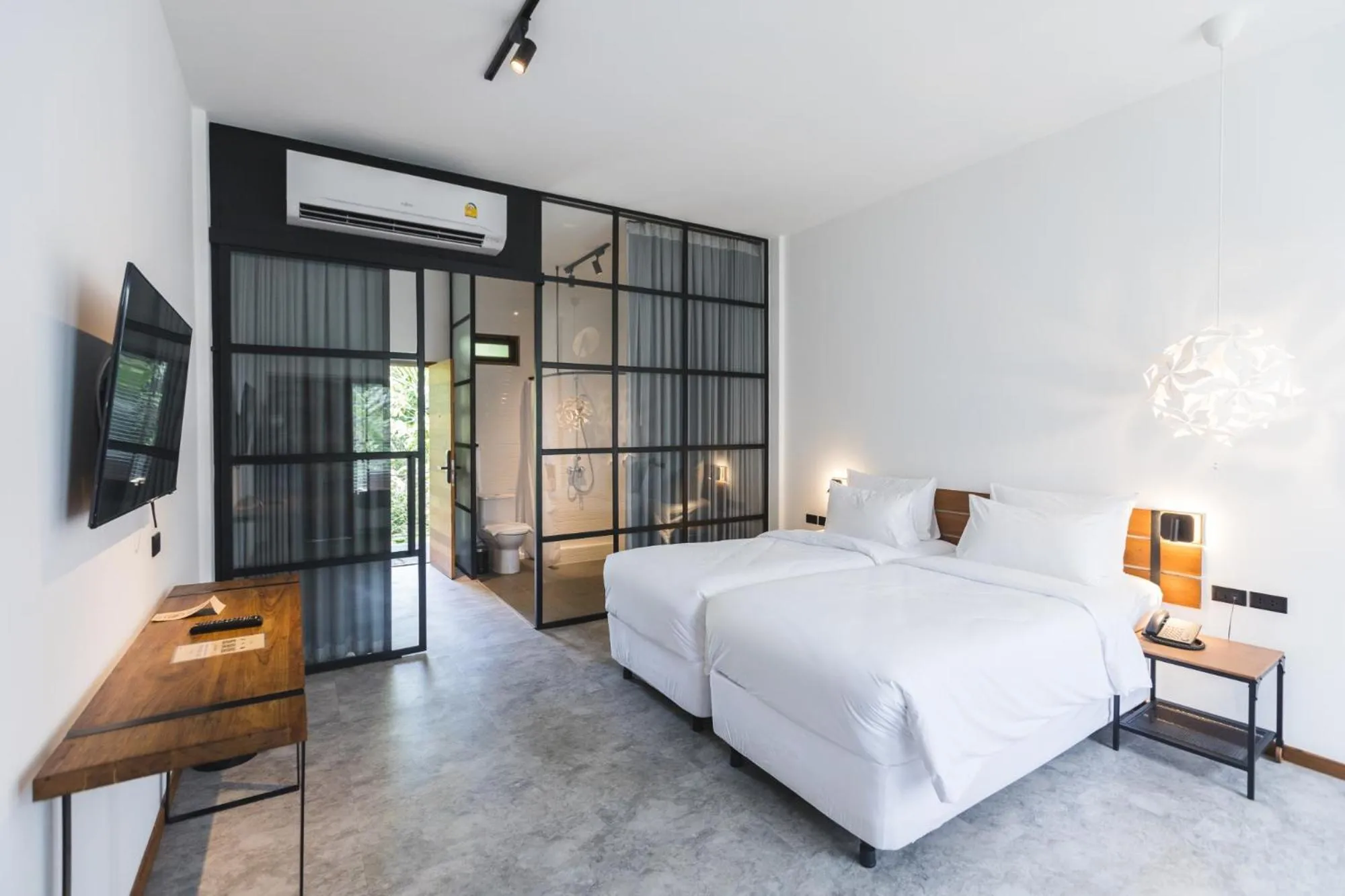 Bedroom, Bed in Baan Ploy Sea