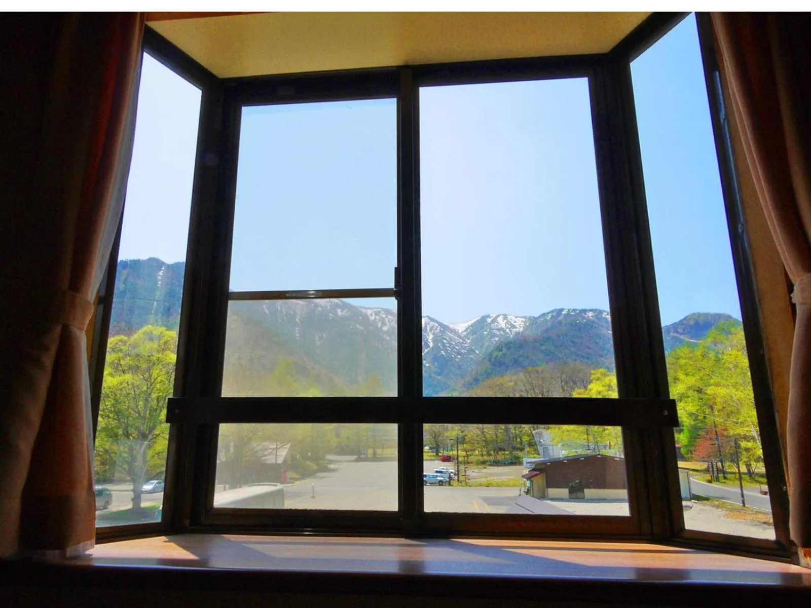 Mountain view in Okunikko Park Lodge Miyama