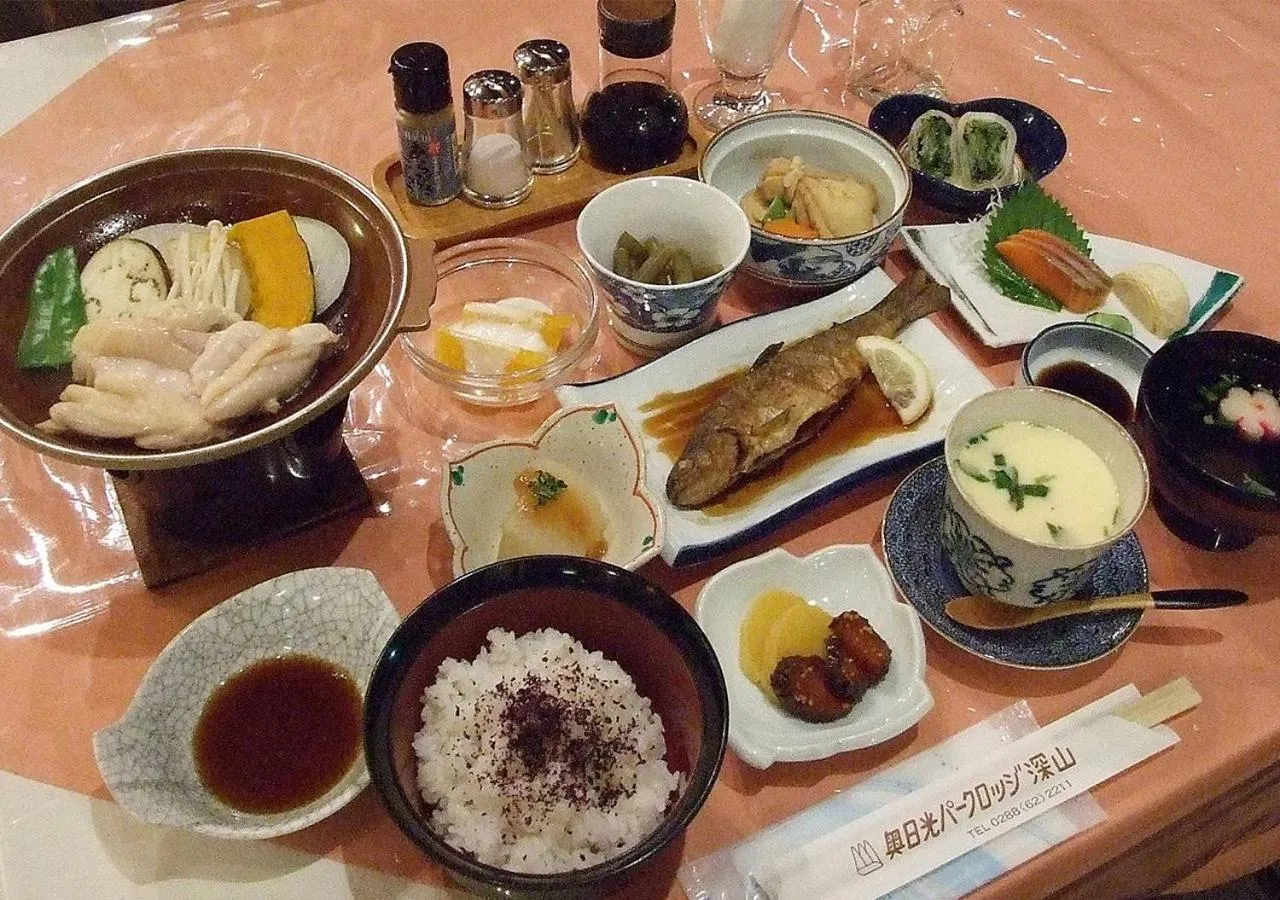 Dinner in Okunikko Park Lodge Miyama