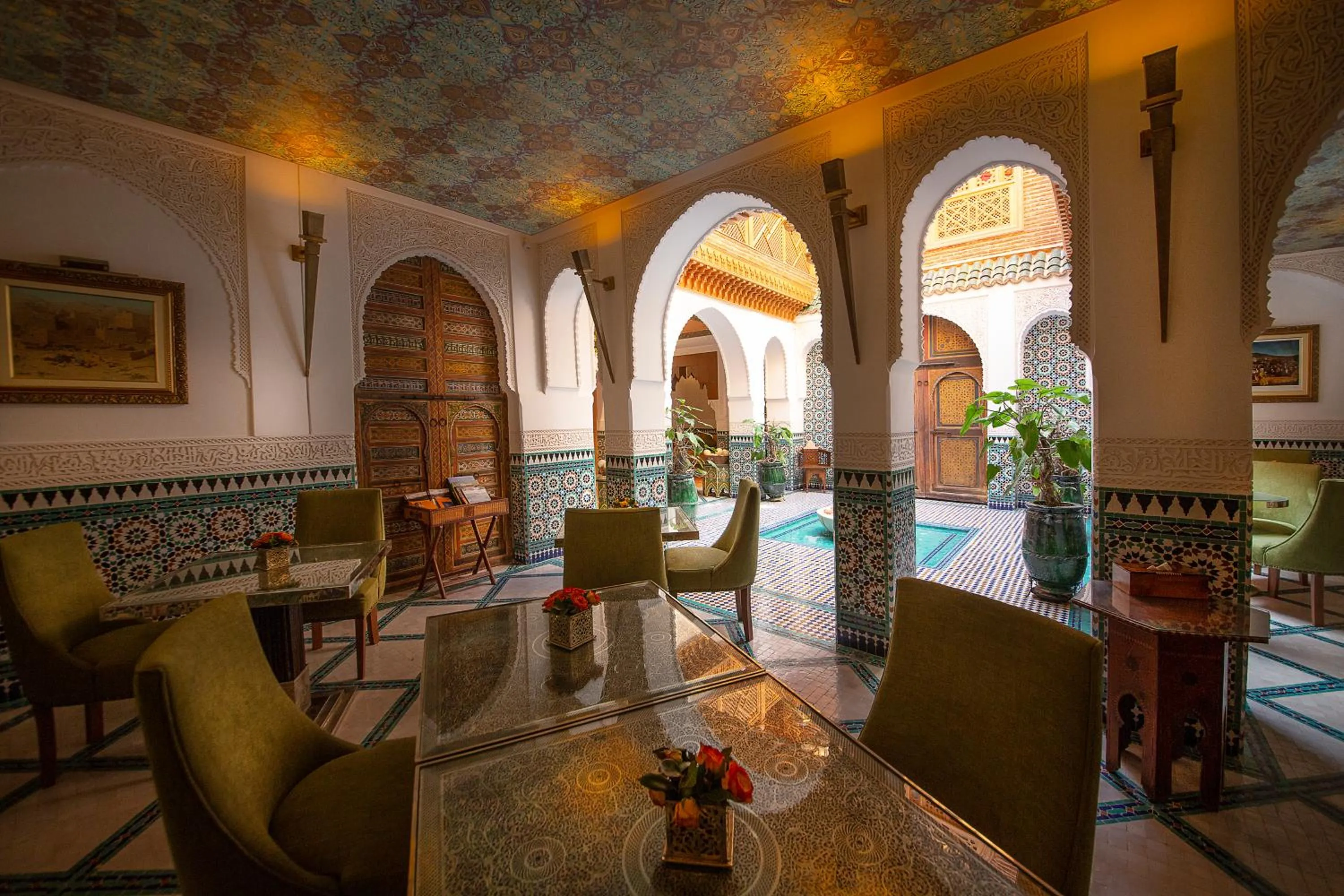 Restaurant/places to eat in Elegancia Riad Boutique & SPA