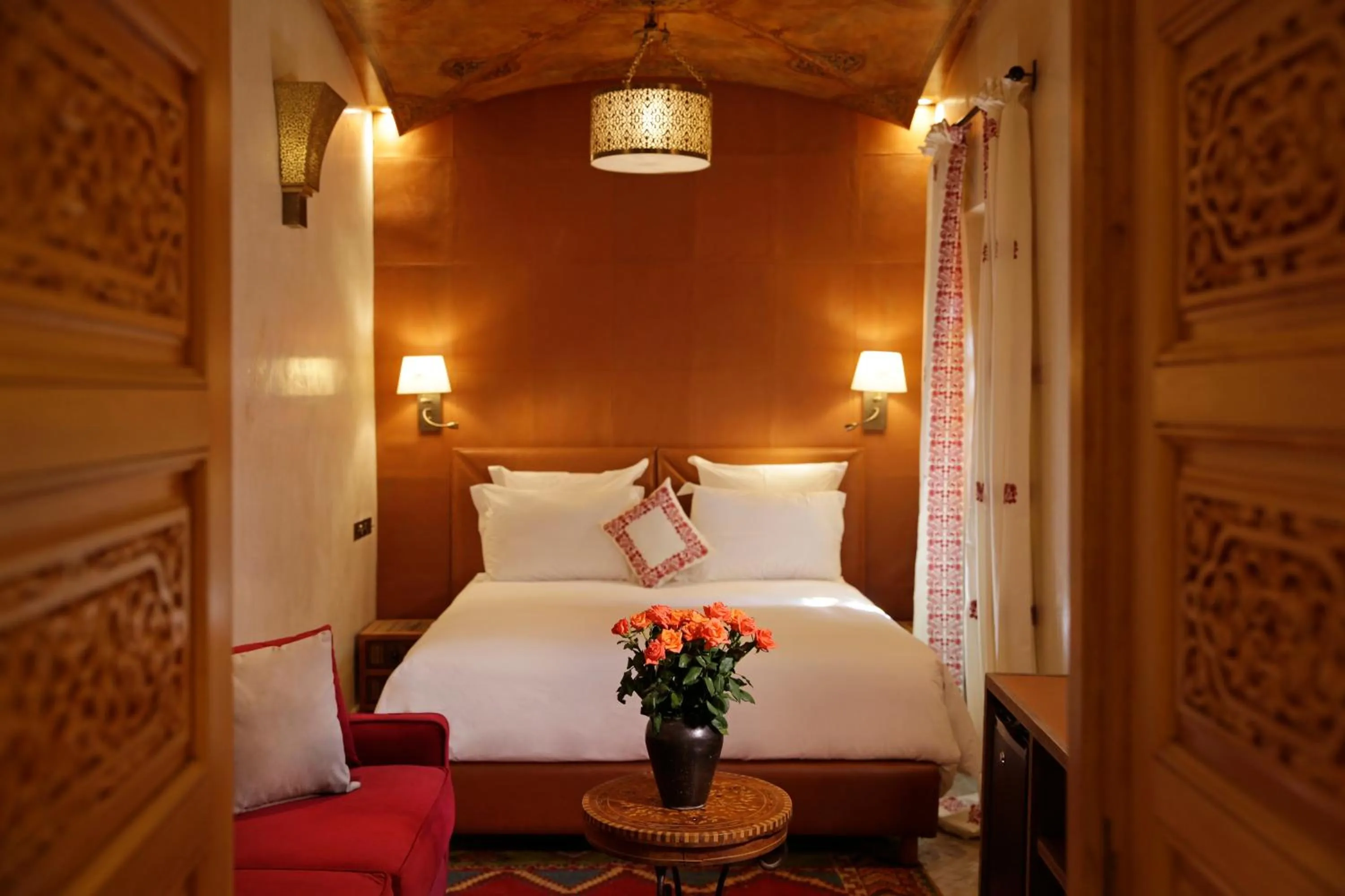 Photo of the whole room, Bed in Elegancia Riad Boutique & SPA