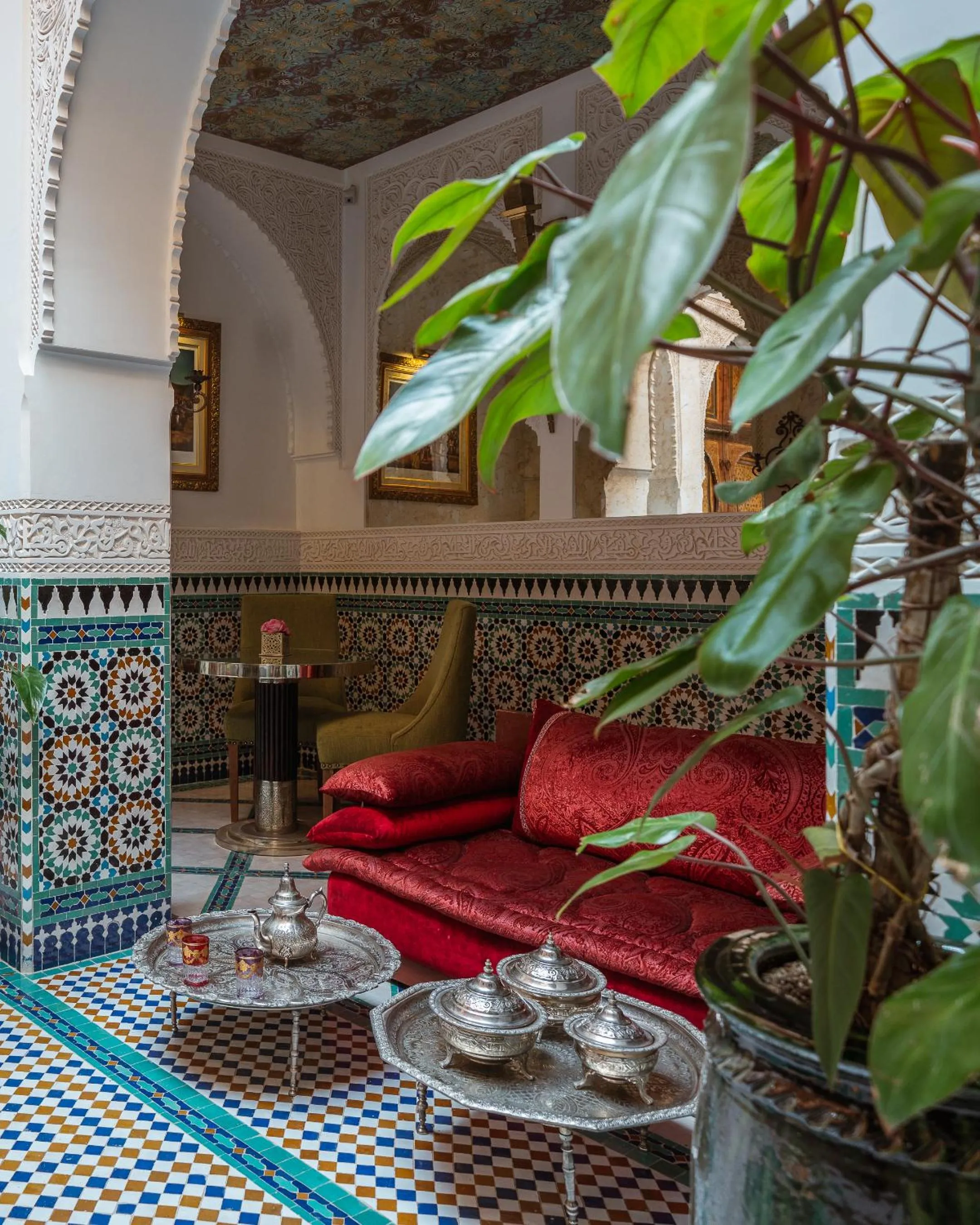 Seating area in Elegancia Riad Boutique & SPA