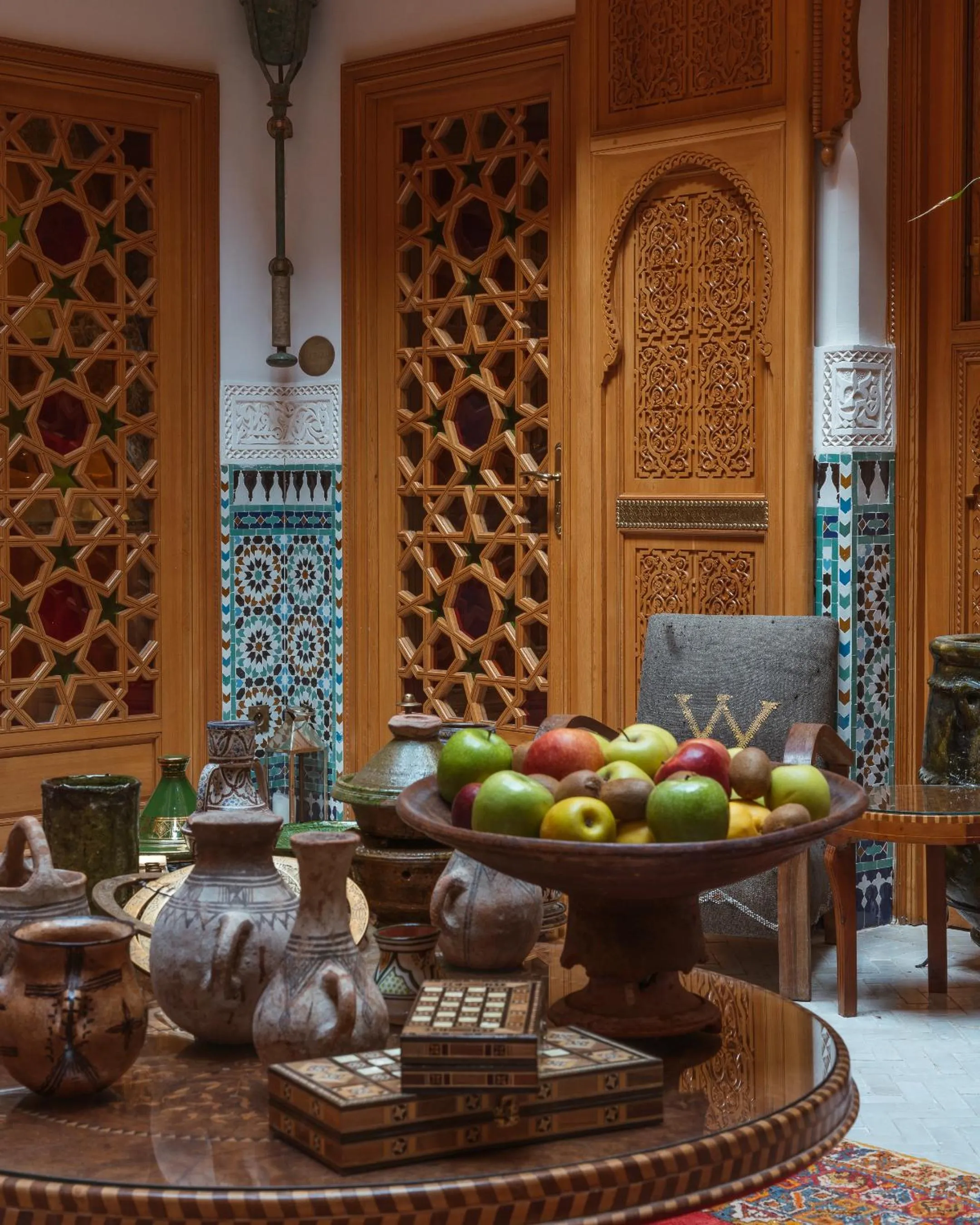 Decorative detail in Elegancia Riad Boutique & SPA