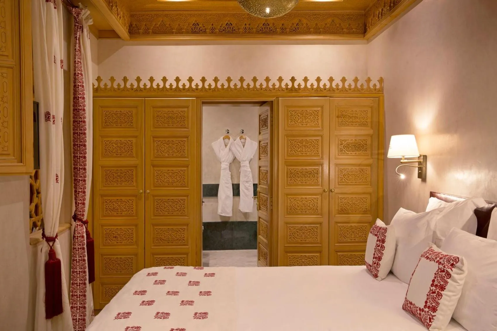 View (from property/room), Bed in Elegancia Riad Boutique & SPA