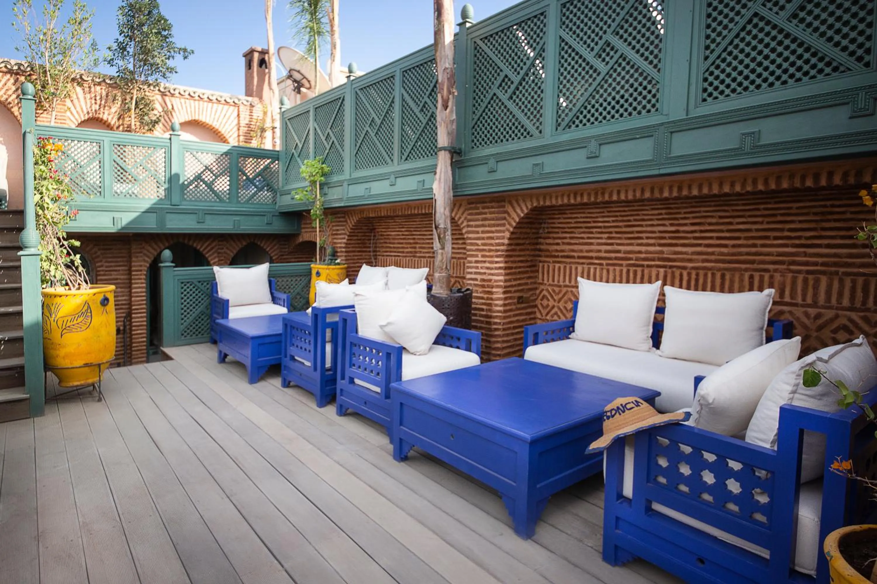 Balcony/Terrace in Elegancia Riad Boutique & SPA