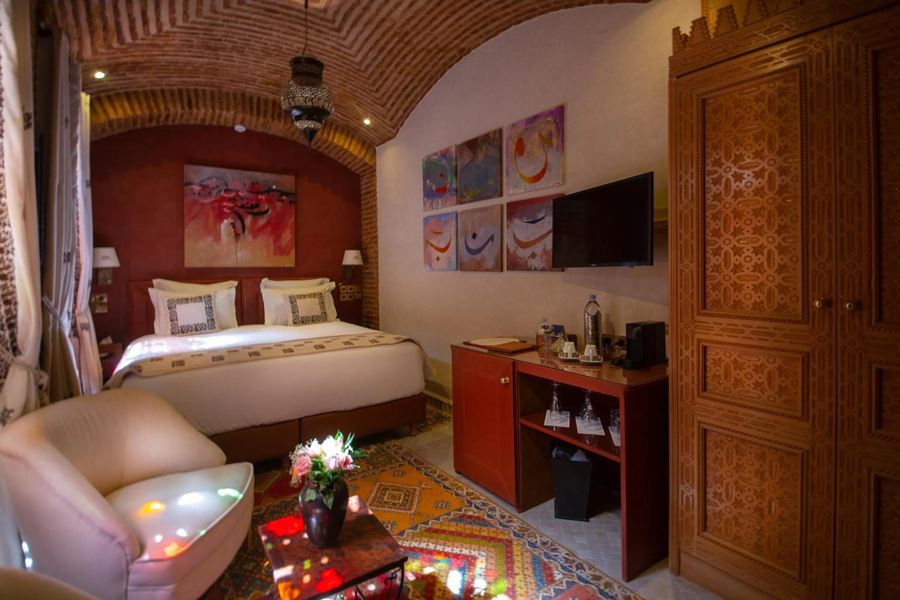 Bedroom, Bed in Elegancia Riad Boutique & SPA