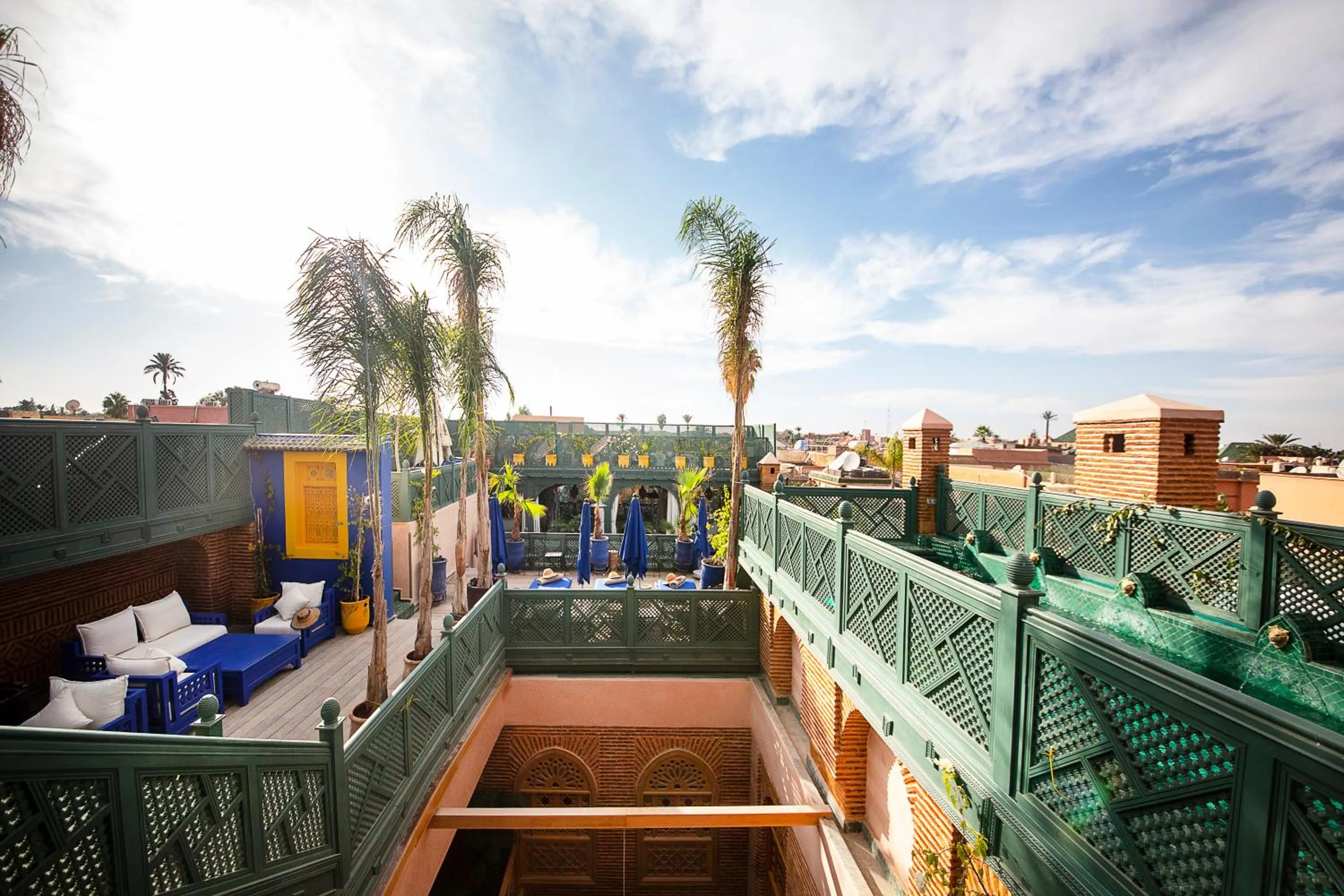 Balcony/Terrace in Elegancia Riad Boutique & SPA