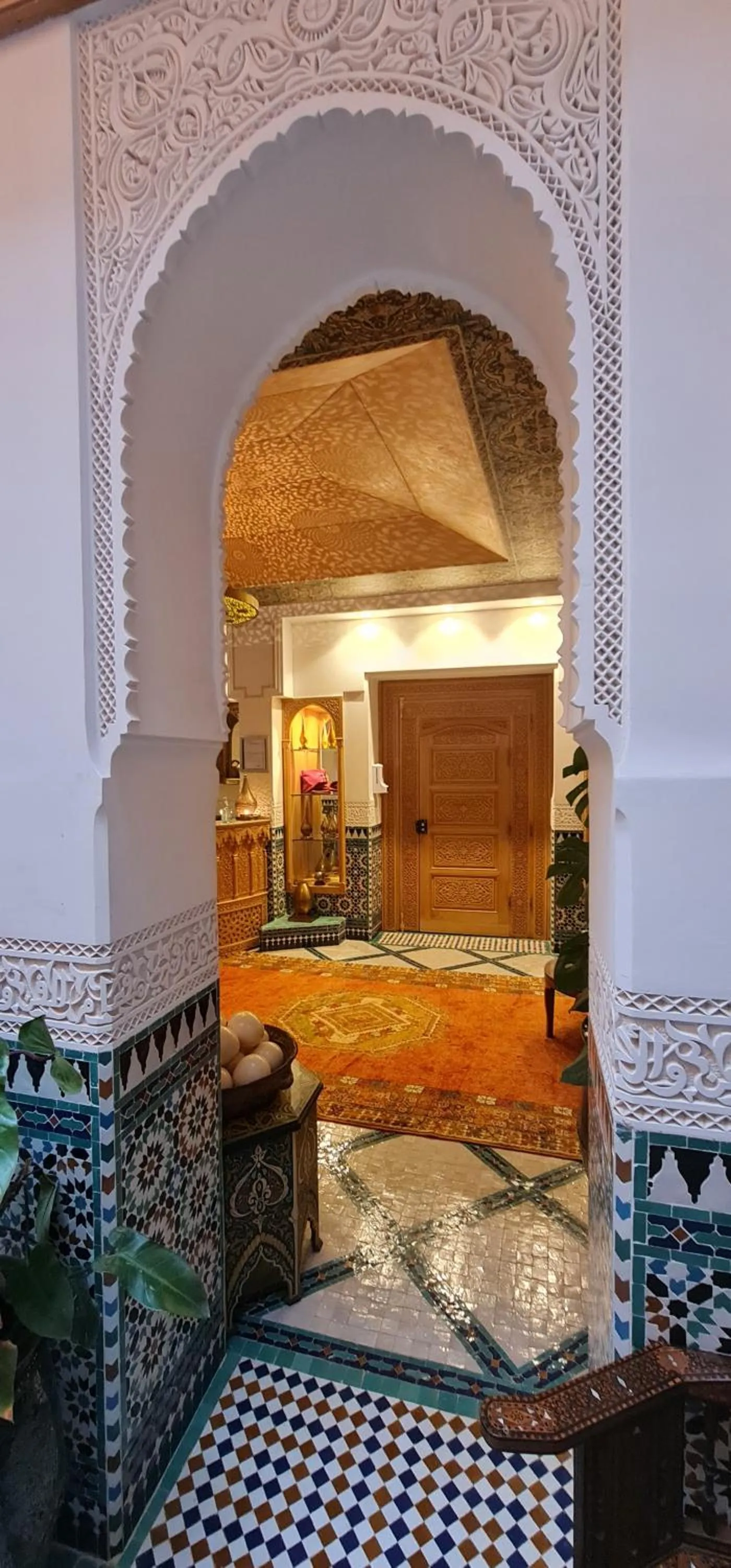 Lobby or reception in Elegancia Riad Boutique & SPA