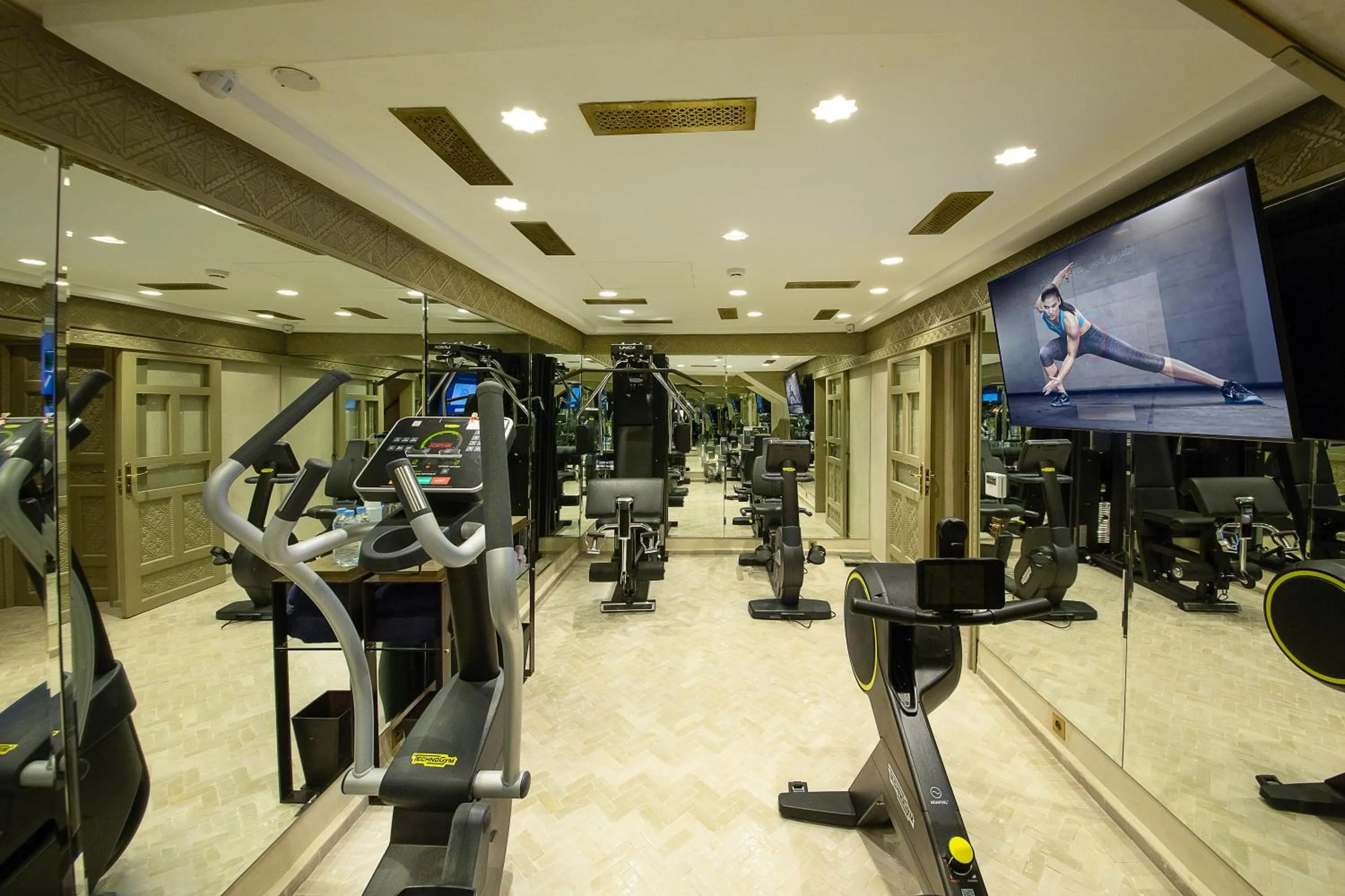 Fitness centre/facilities in Elegancia Riad Boutique & SPA