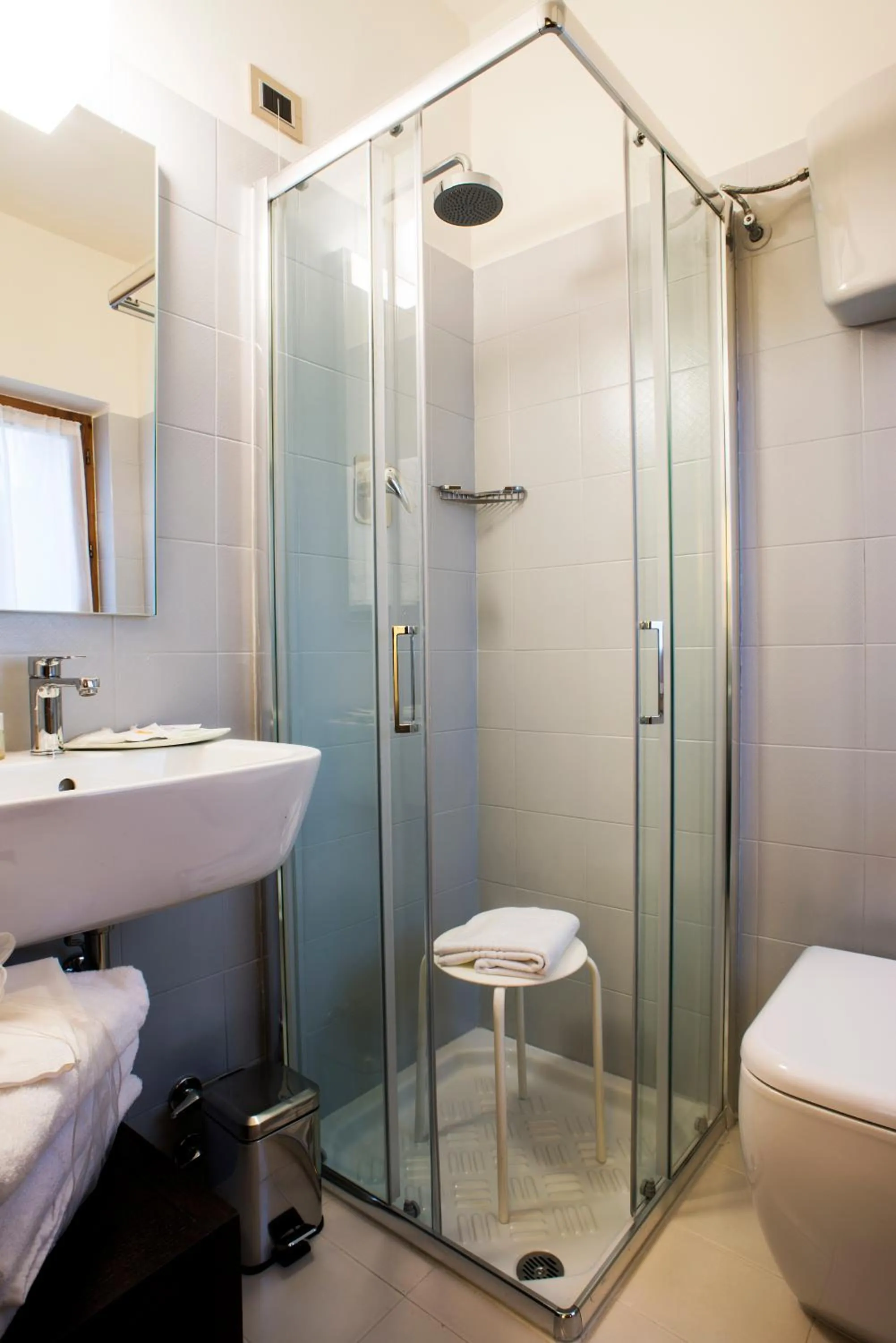 Bathroom in Locanda Giustini