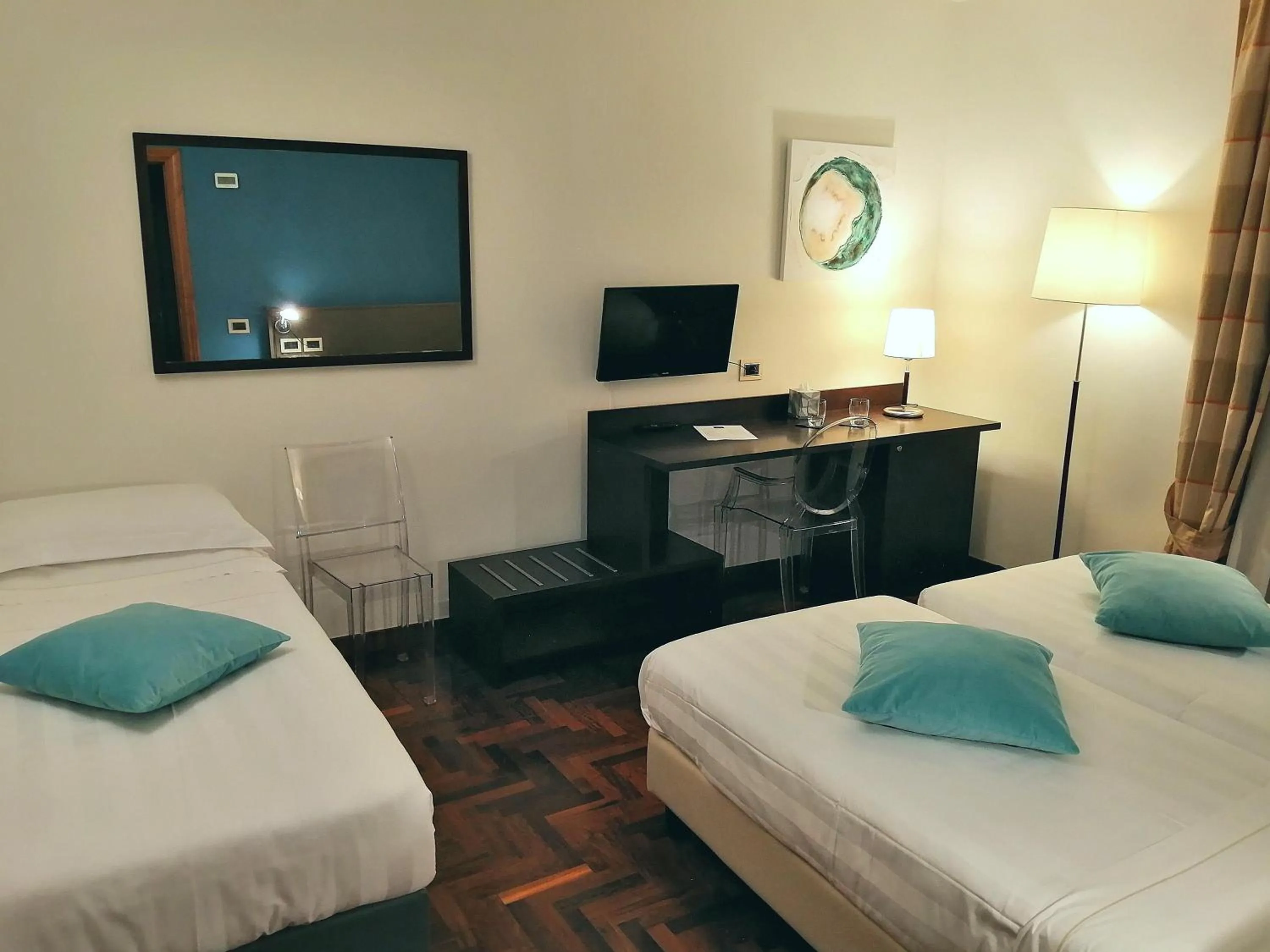 Photo of the whole room, Bed in Locanda Giustini