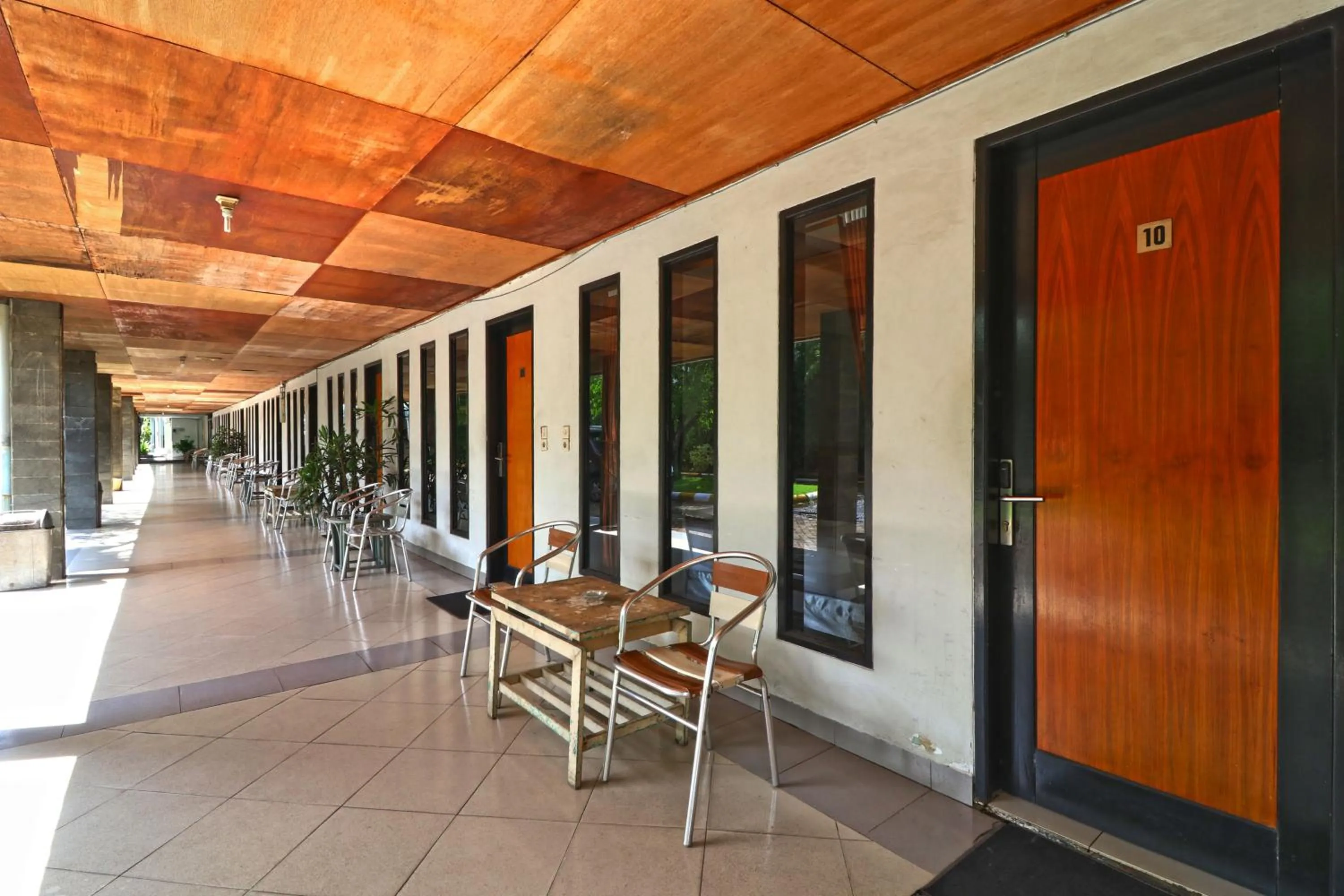 Patio in Hotel Sampaga