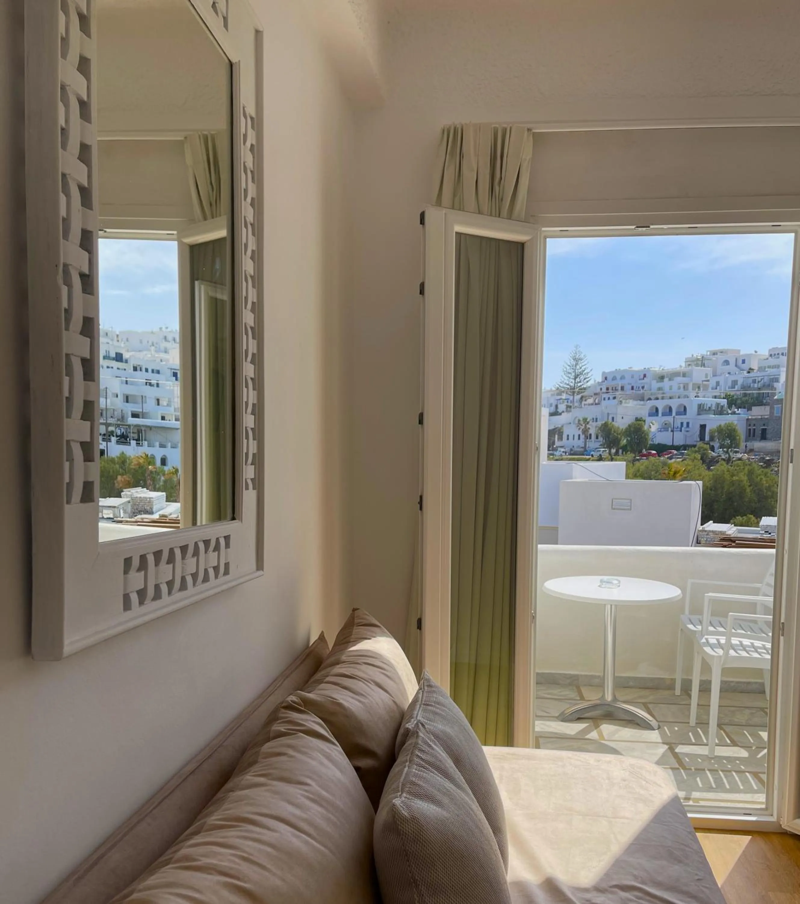 Living room in Adonis Hotel Studios & Apartments