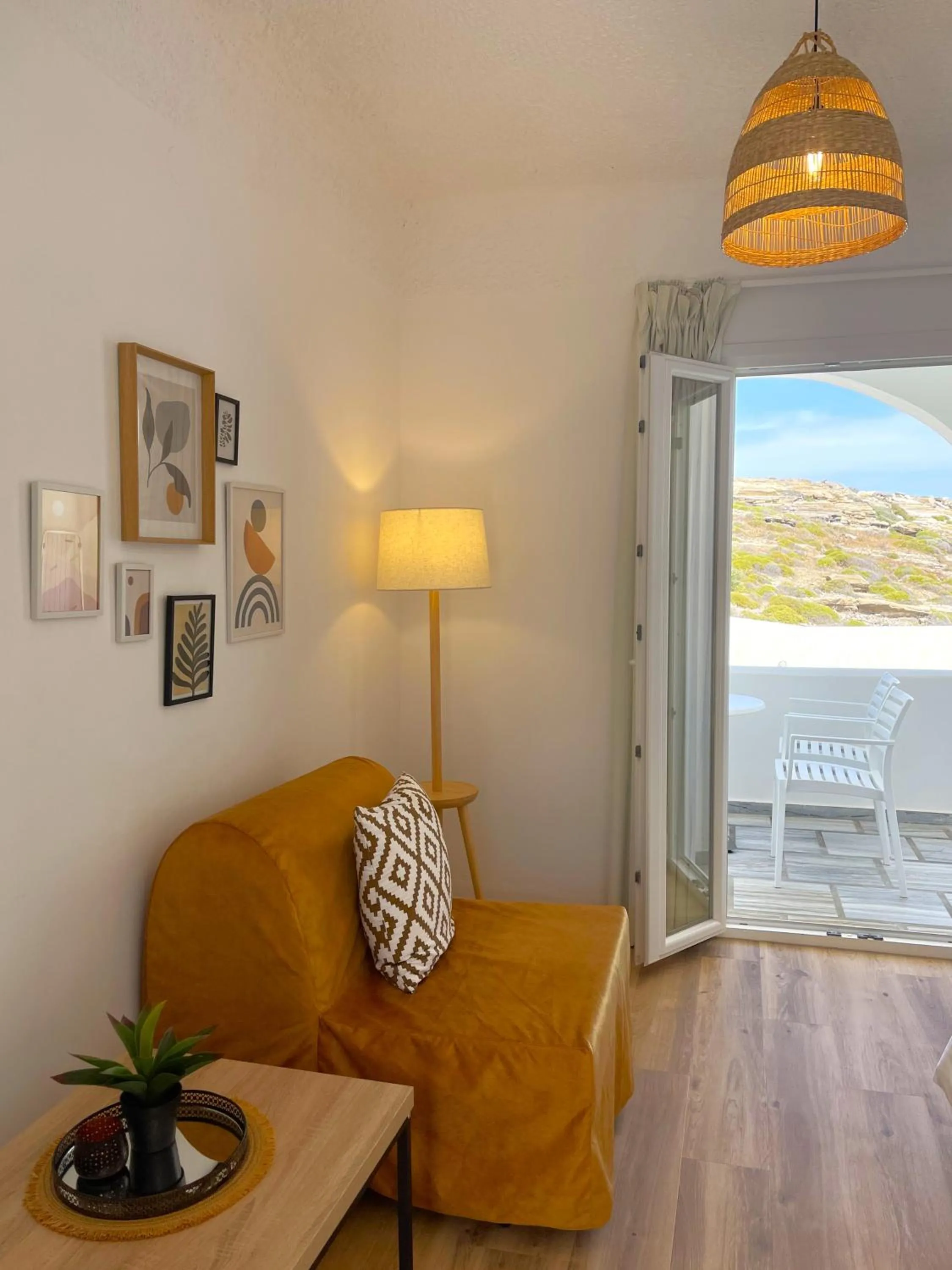 Living room in Adonis Hotel Studios & Apartments