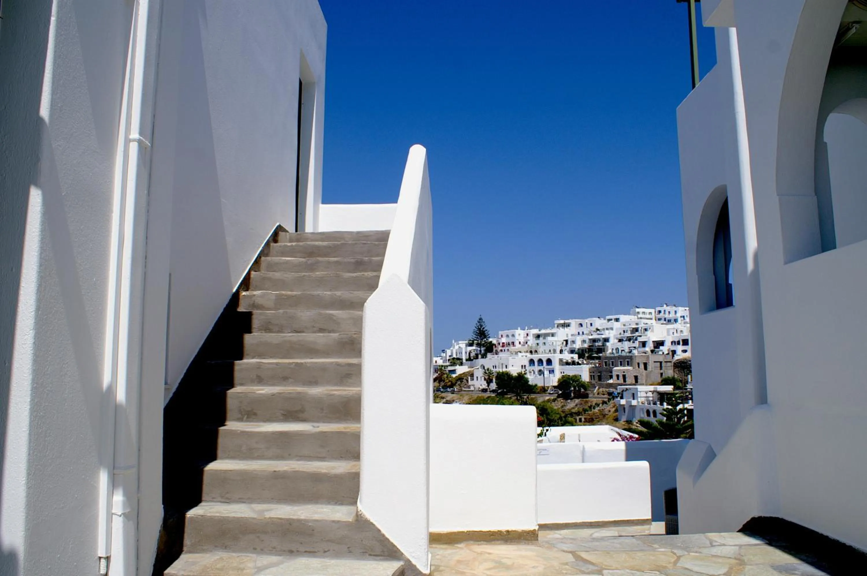 Patio in Adonis Hotel Studios & Apartments