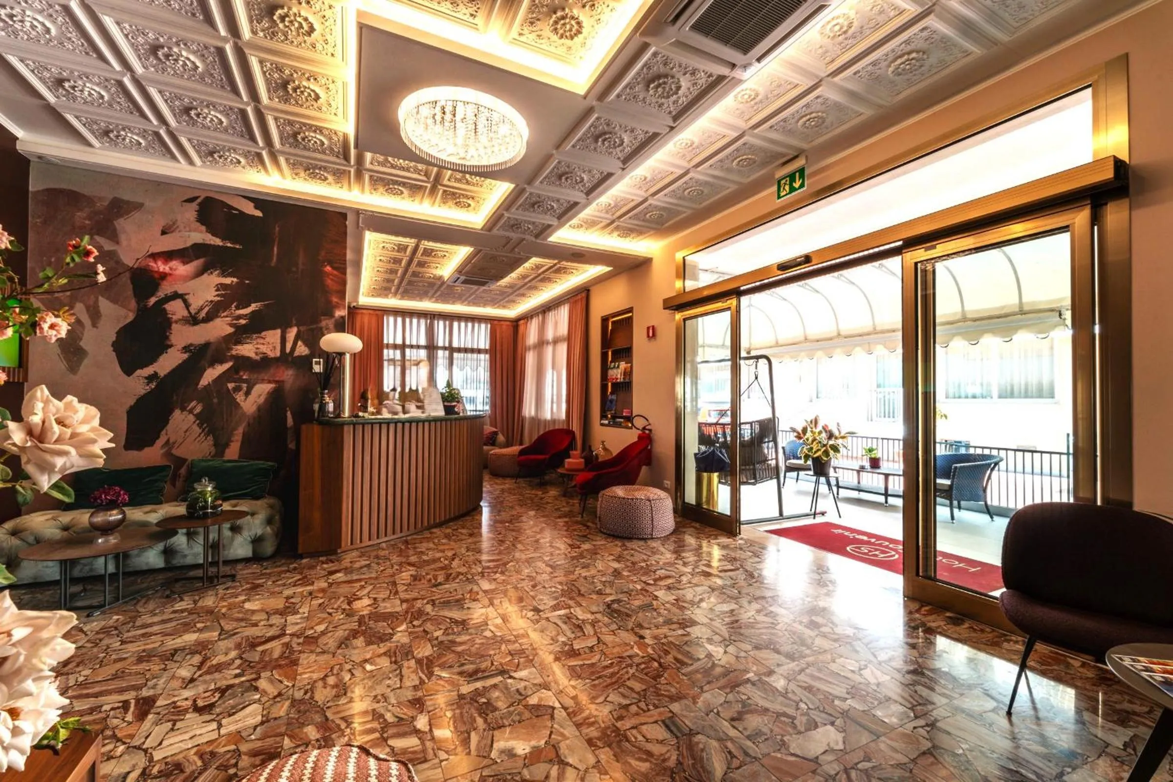 Lobby or reception in Hotel Souvenir