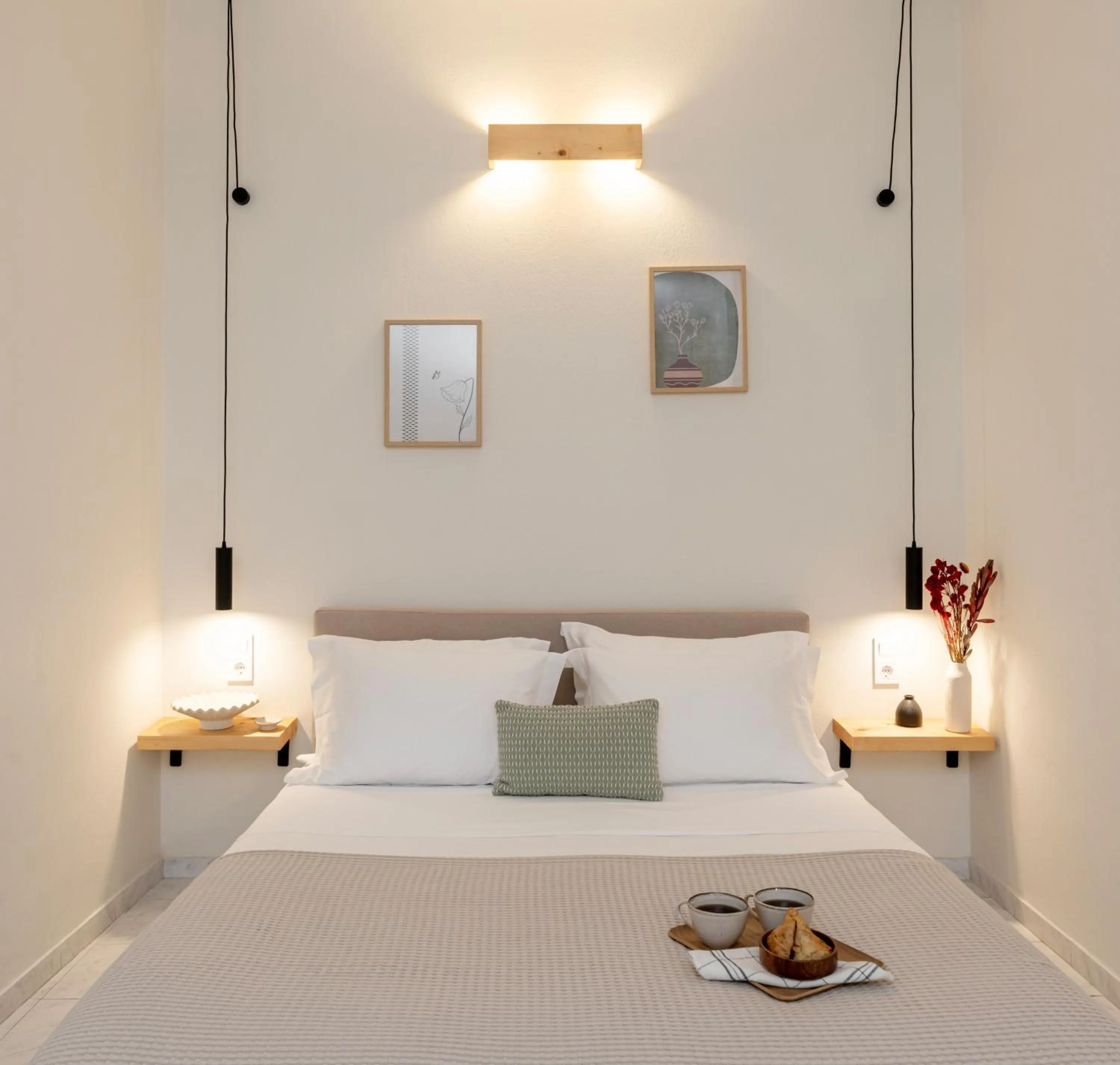 Bed in Capella Skiathos, Town