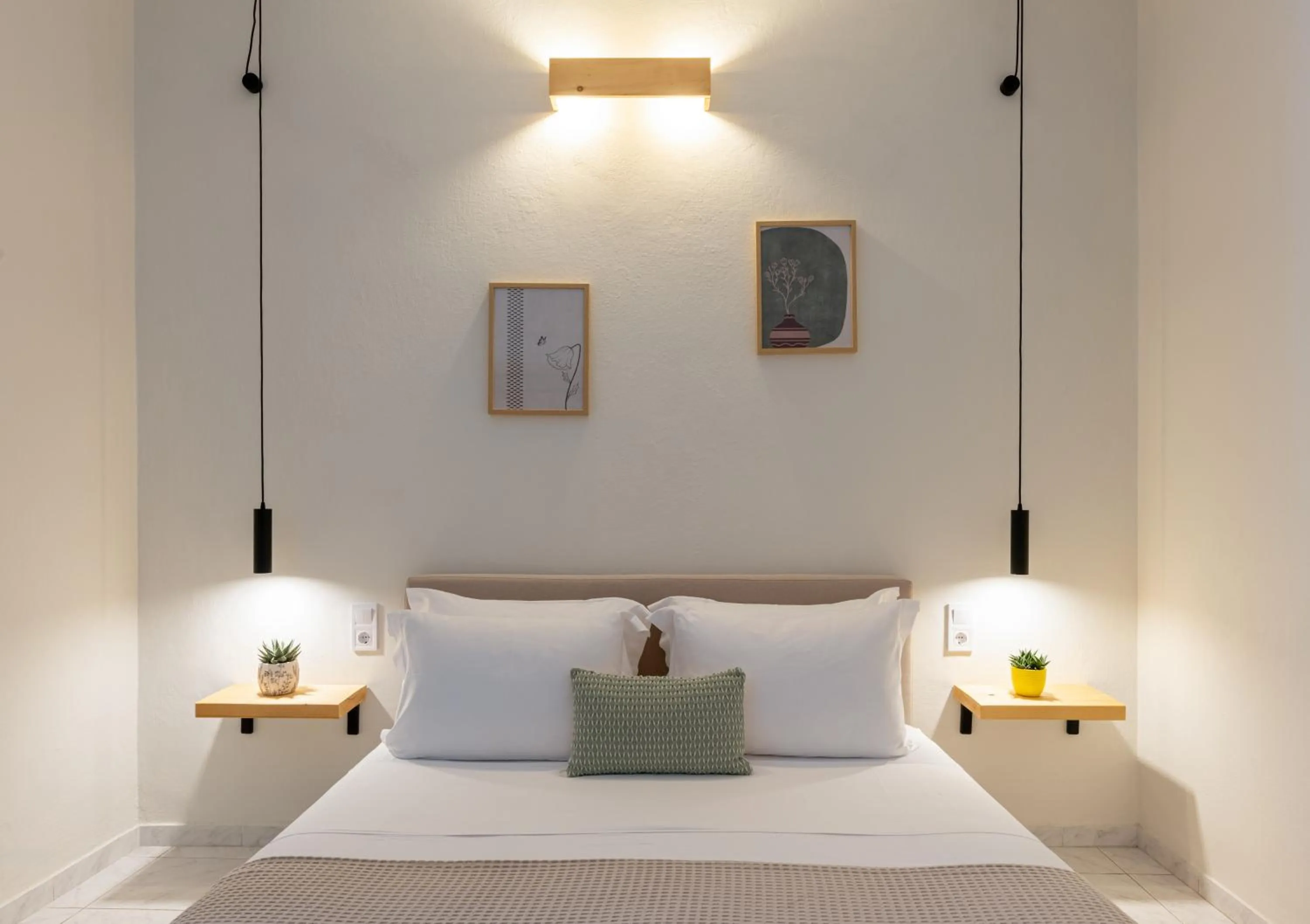 Bed in Capella Skiathos, Town