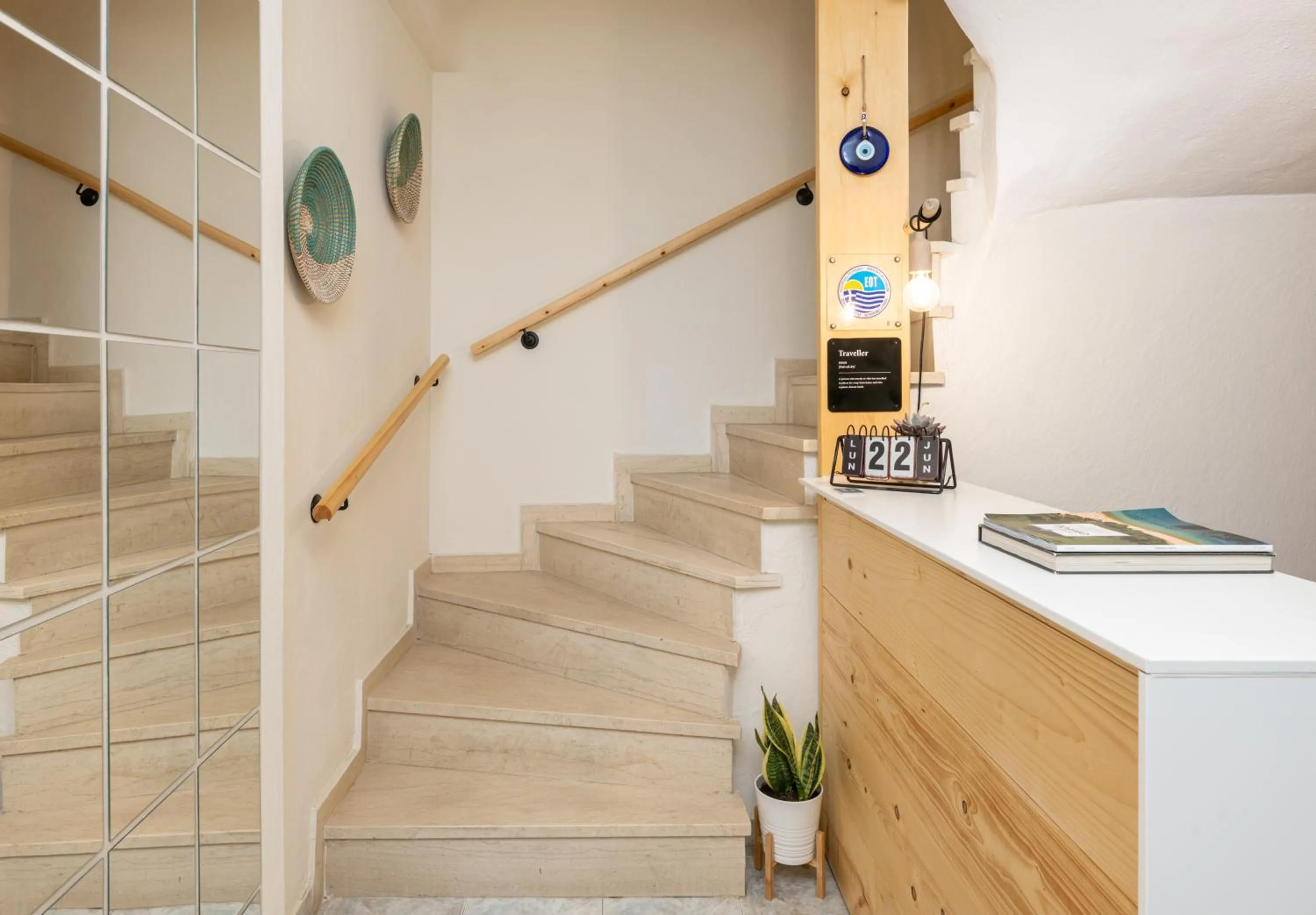 Lobby or reception in Capella Skiathos, Town