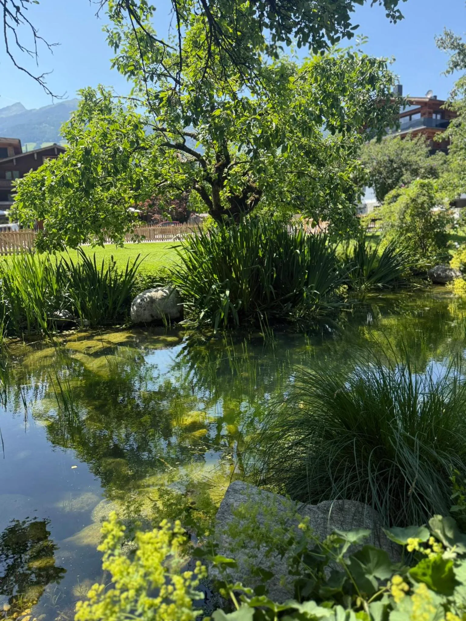 Garden in Hotel Standlhof Zillertal