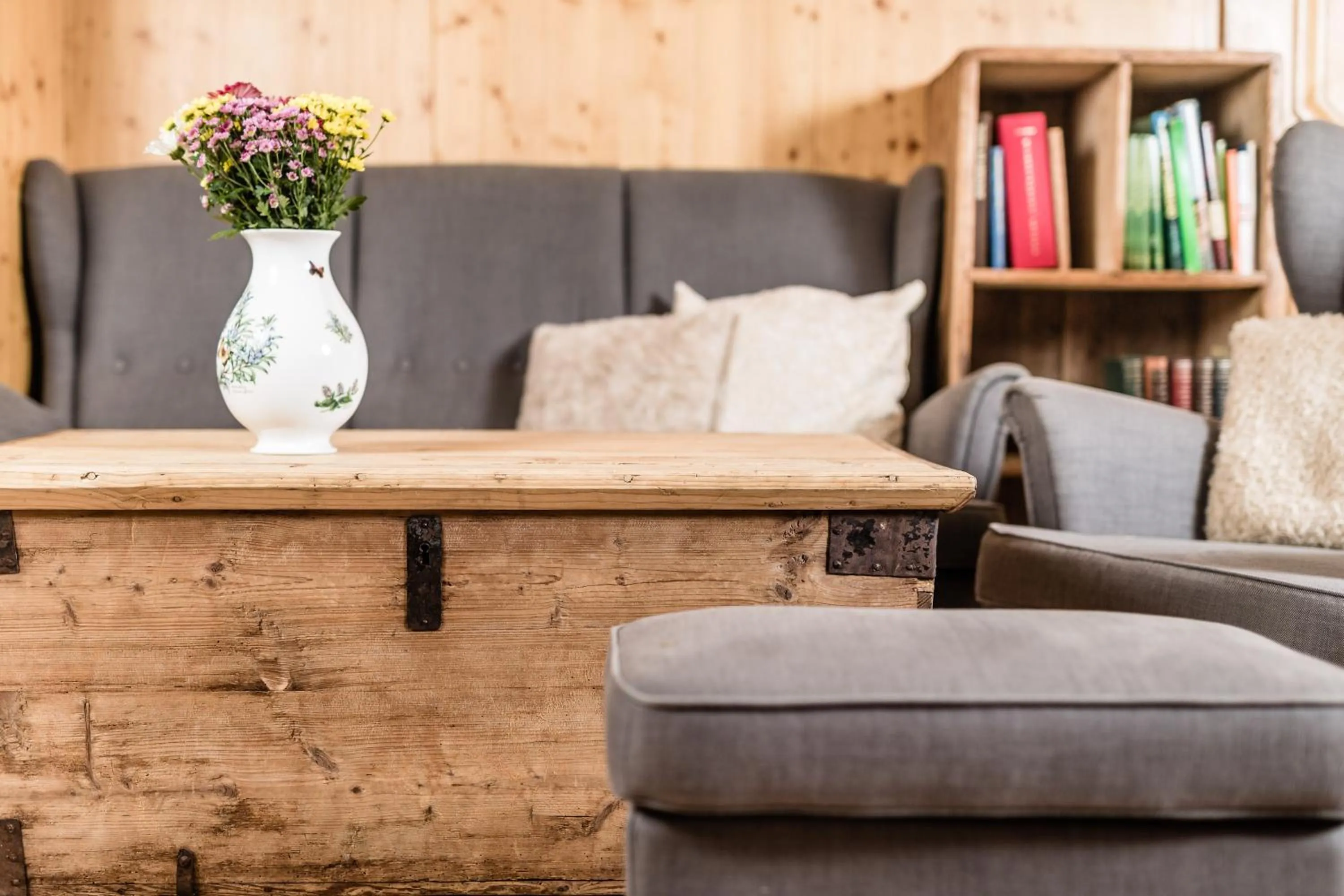 Lobby or reception in Hotel Standlhof Zillertal