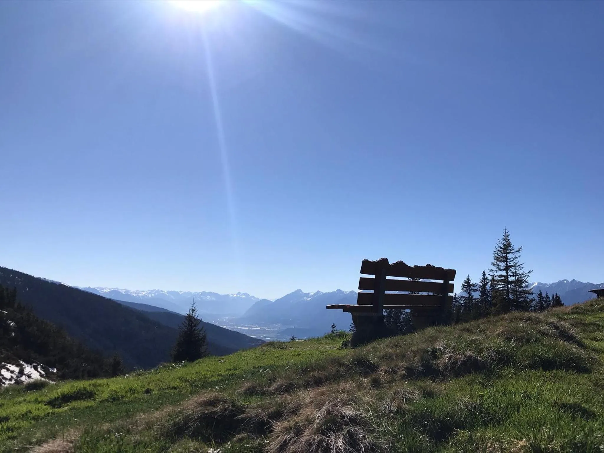 Mountain view in Hotel Standlhof Zillertal