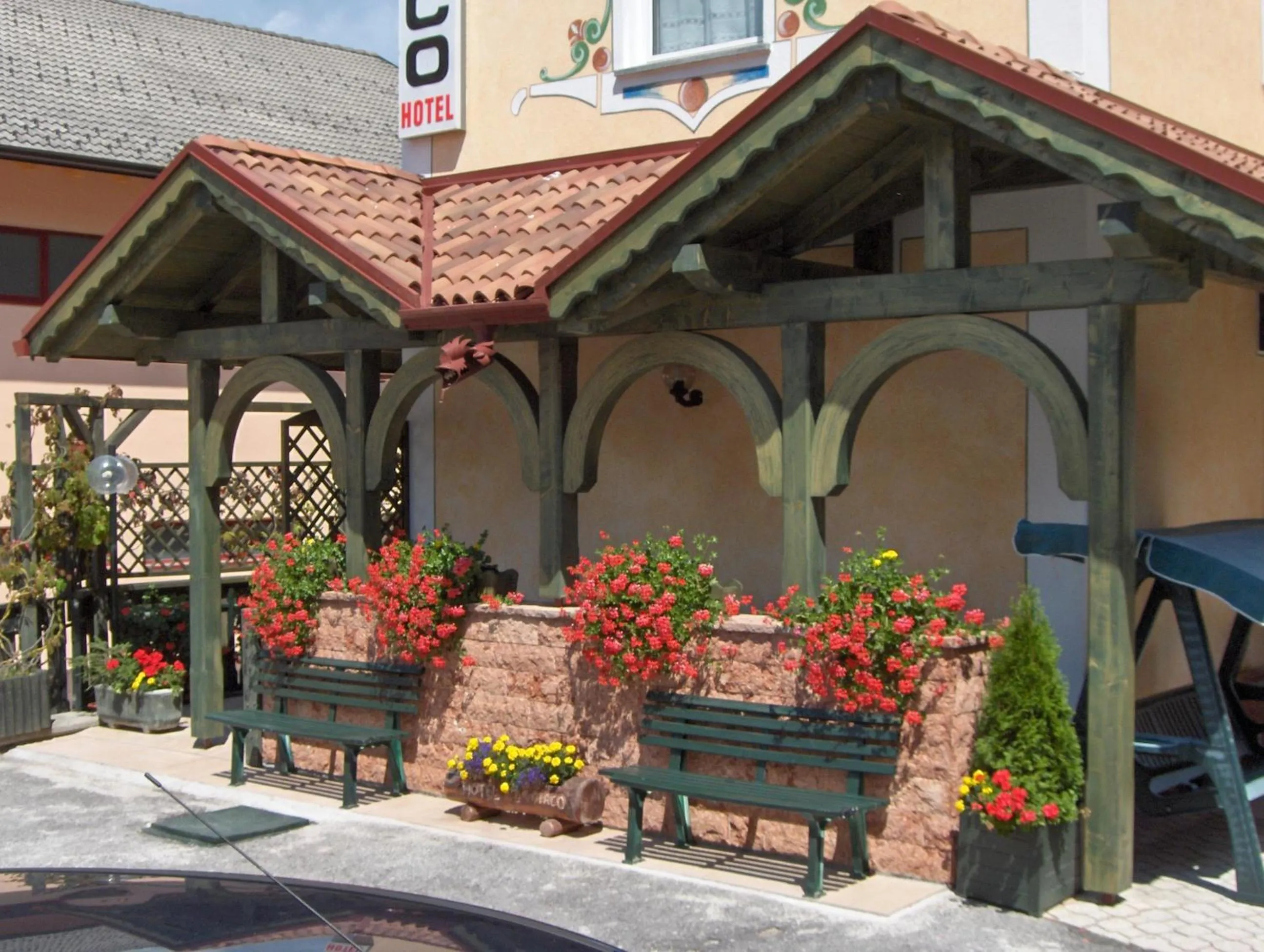 Facade/entrance in Hotel Allo Zodiaco