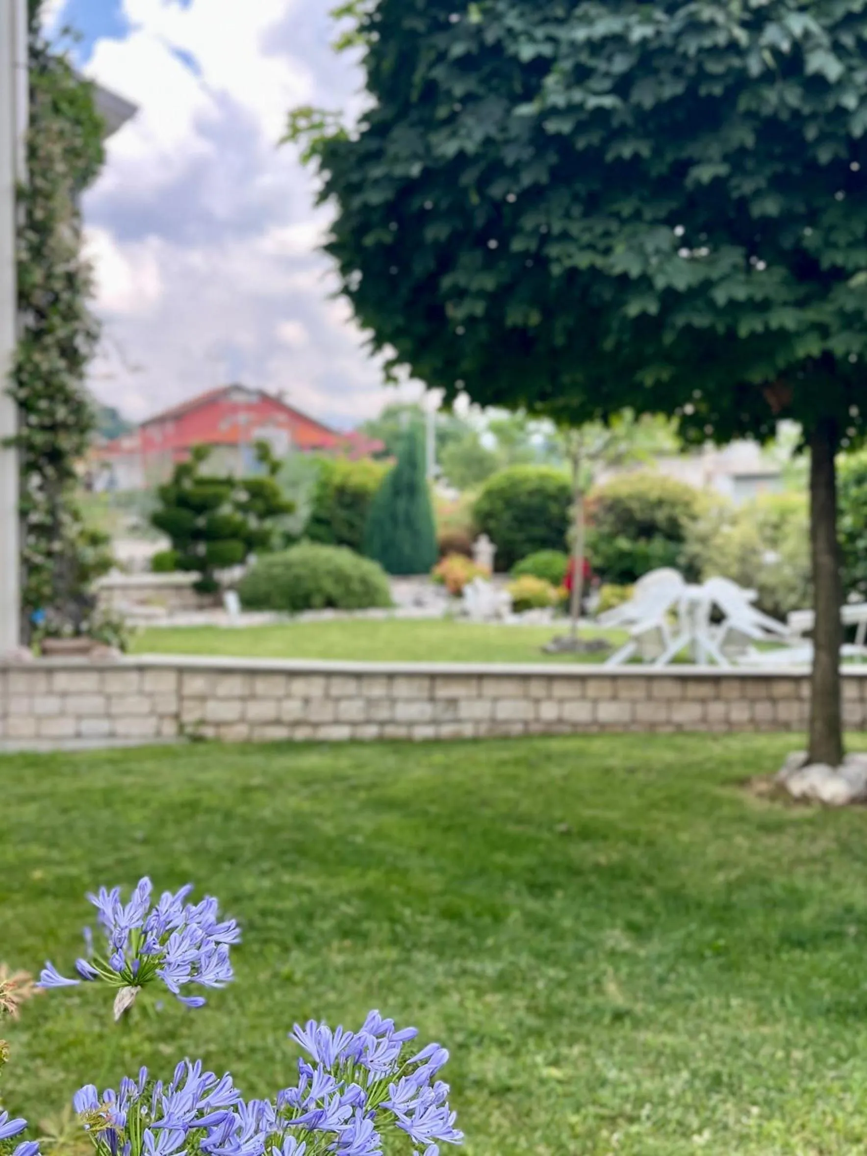 Garden view in Eremes Rooms & Apartments